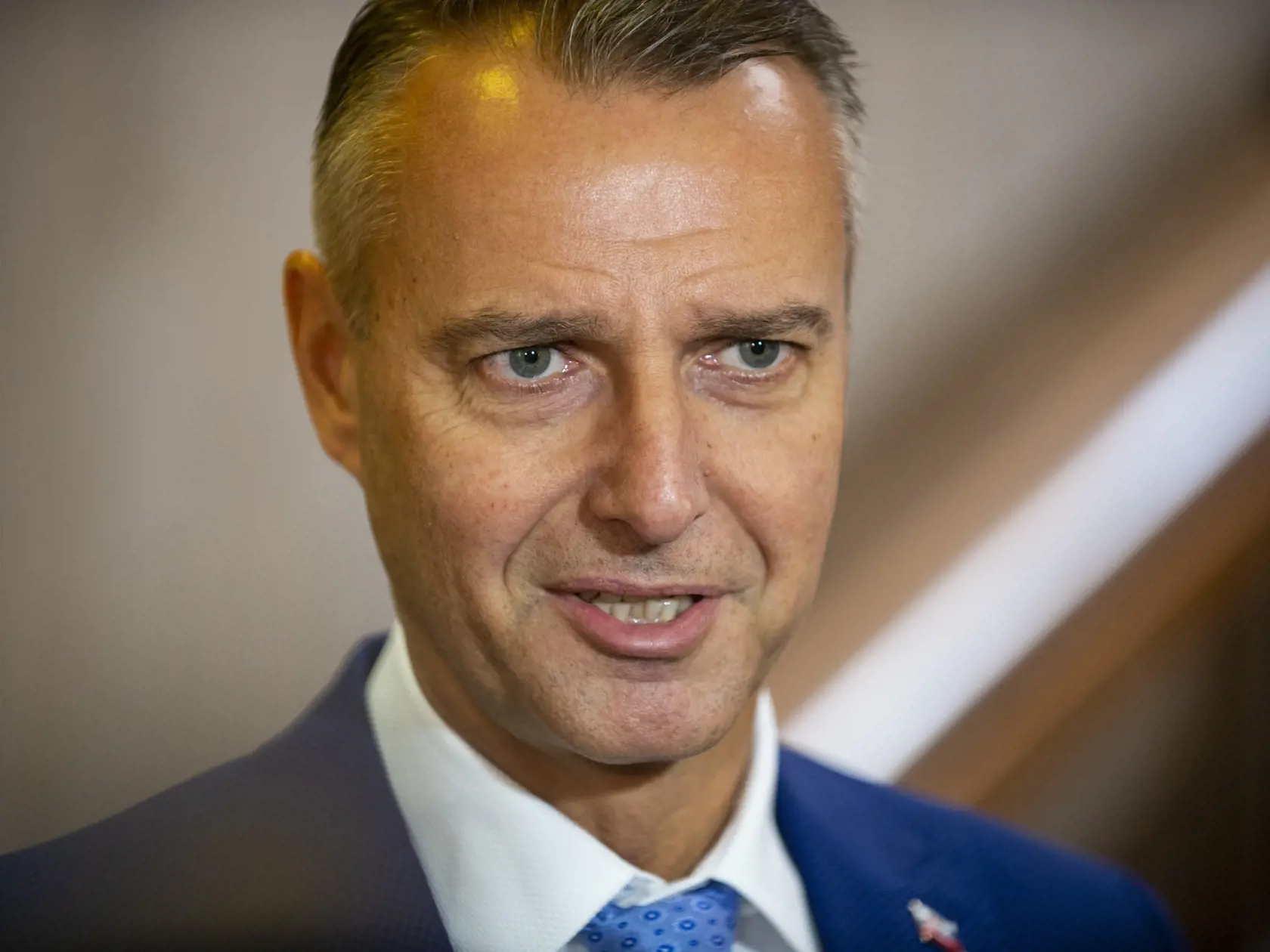 Na snímke Richard Raši ešte ako podpredseda vlády SR pre investície a informatizáciu  prichádza na rokovanie 189. schôdze vlády SR v stredu 11. decembra 2019 v Bratislave. FOTO TASR - Jakub Kotian  (archívne foto)