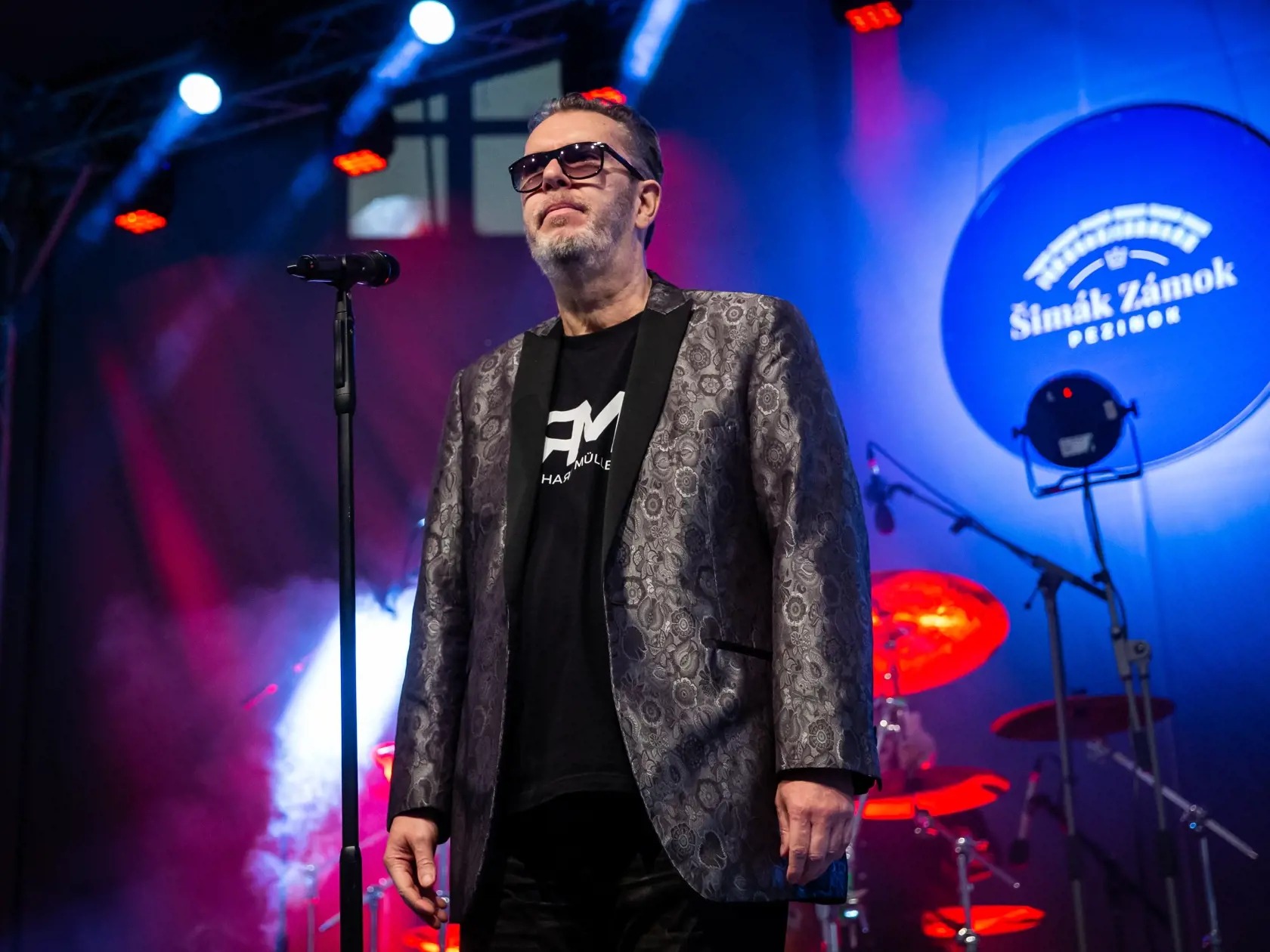 Koncert Richarda Müllera v Pezinku k príležitosti jeho narodenín.
