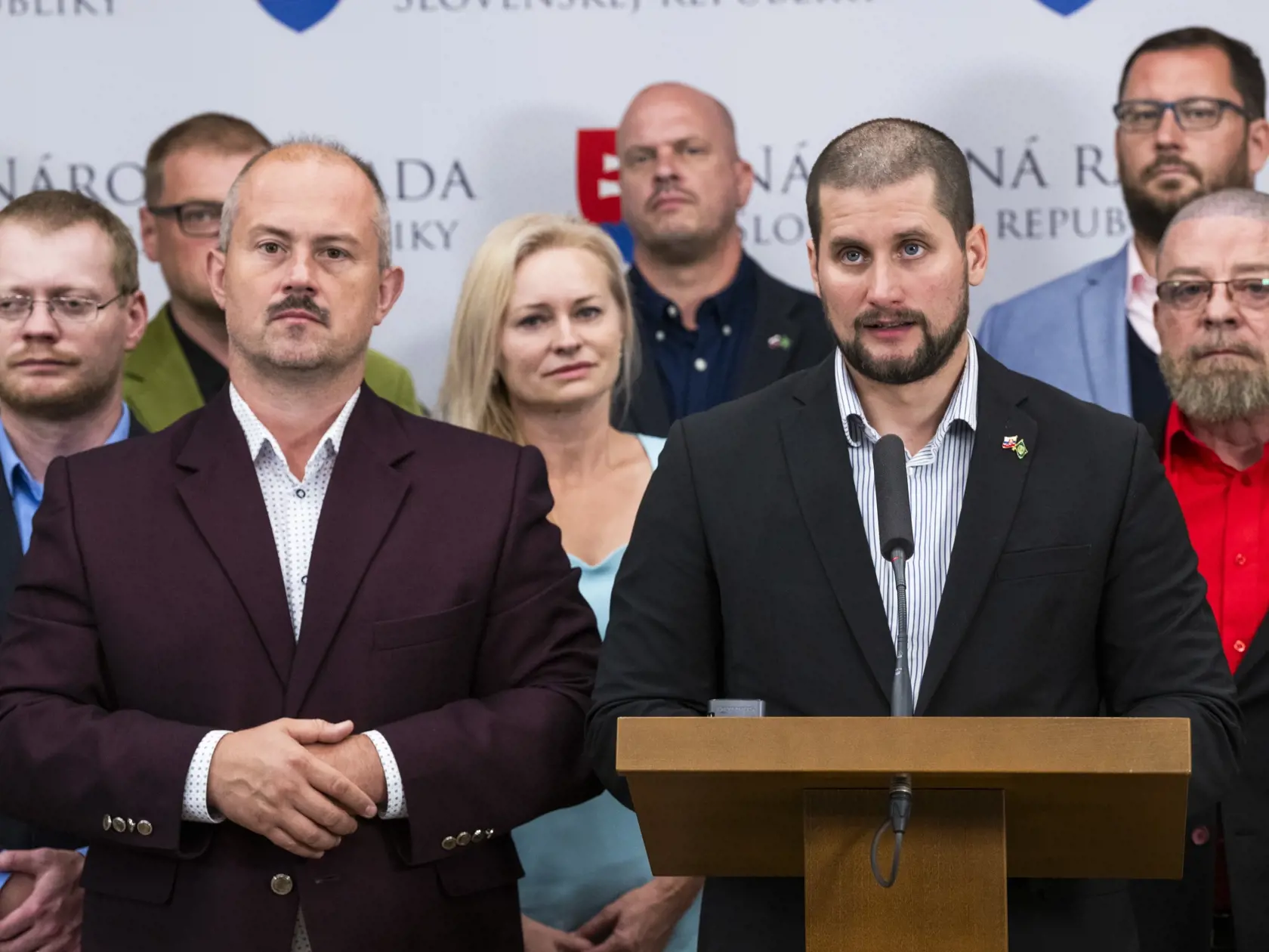 Predseda ĽSNS Marian Kotleba