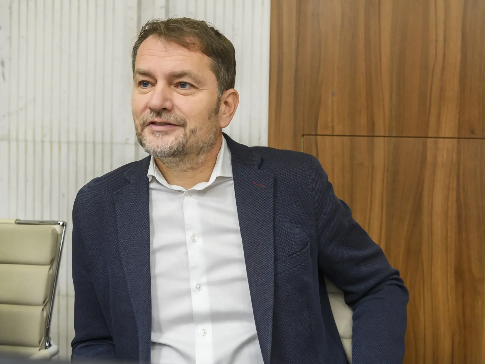 Poslanec NR SR Igor Matovič (hnutie Slovensko) počas 6. schôdze parlamentu v Bratislave 19. decembra 2023.