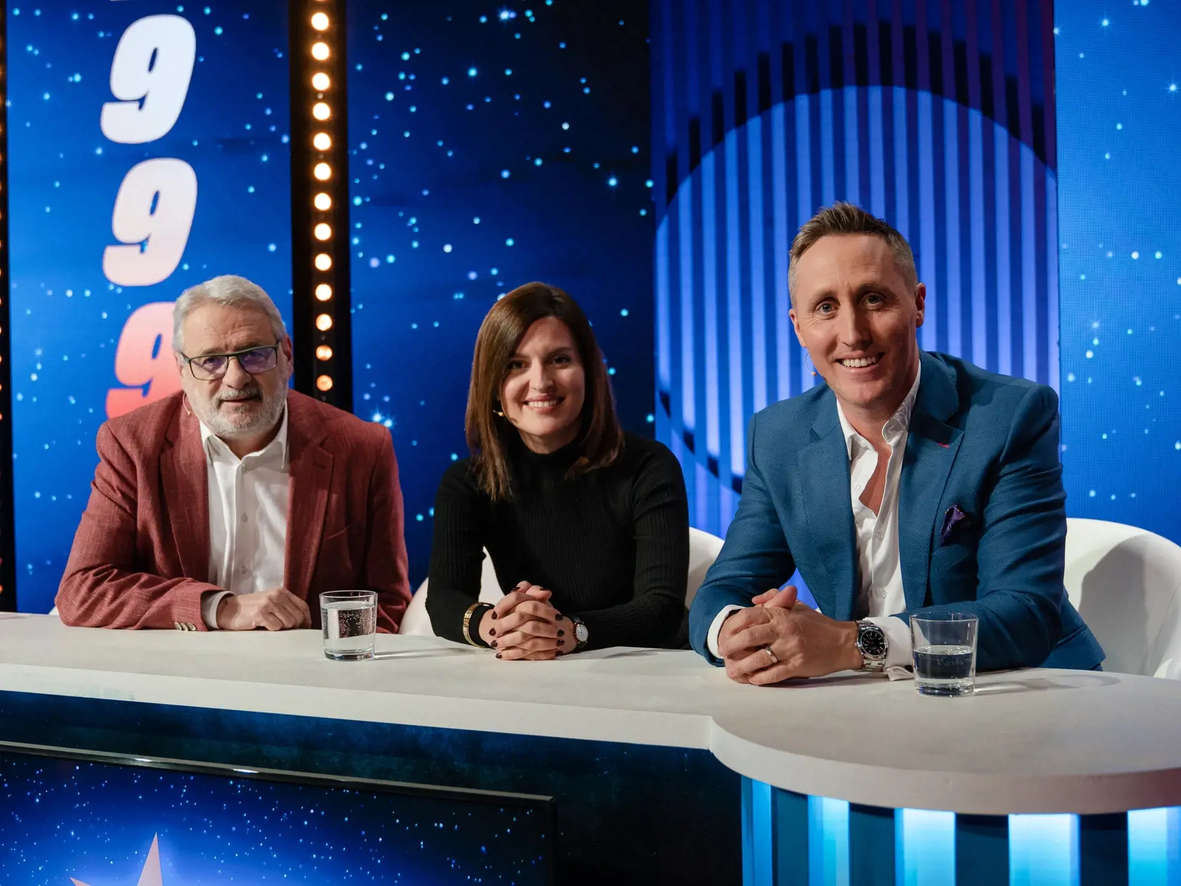 Marián Leško, Hana Lasicová, Matej Cifra"Sajfa" v relácii Hit roka.