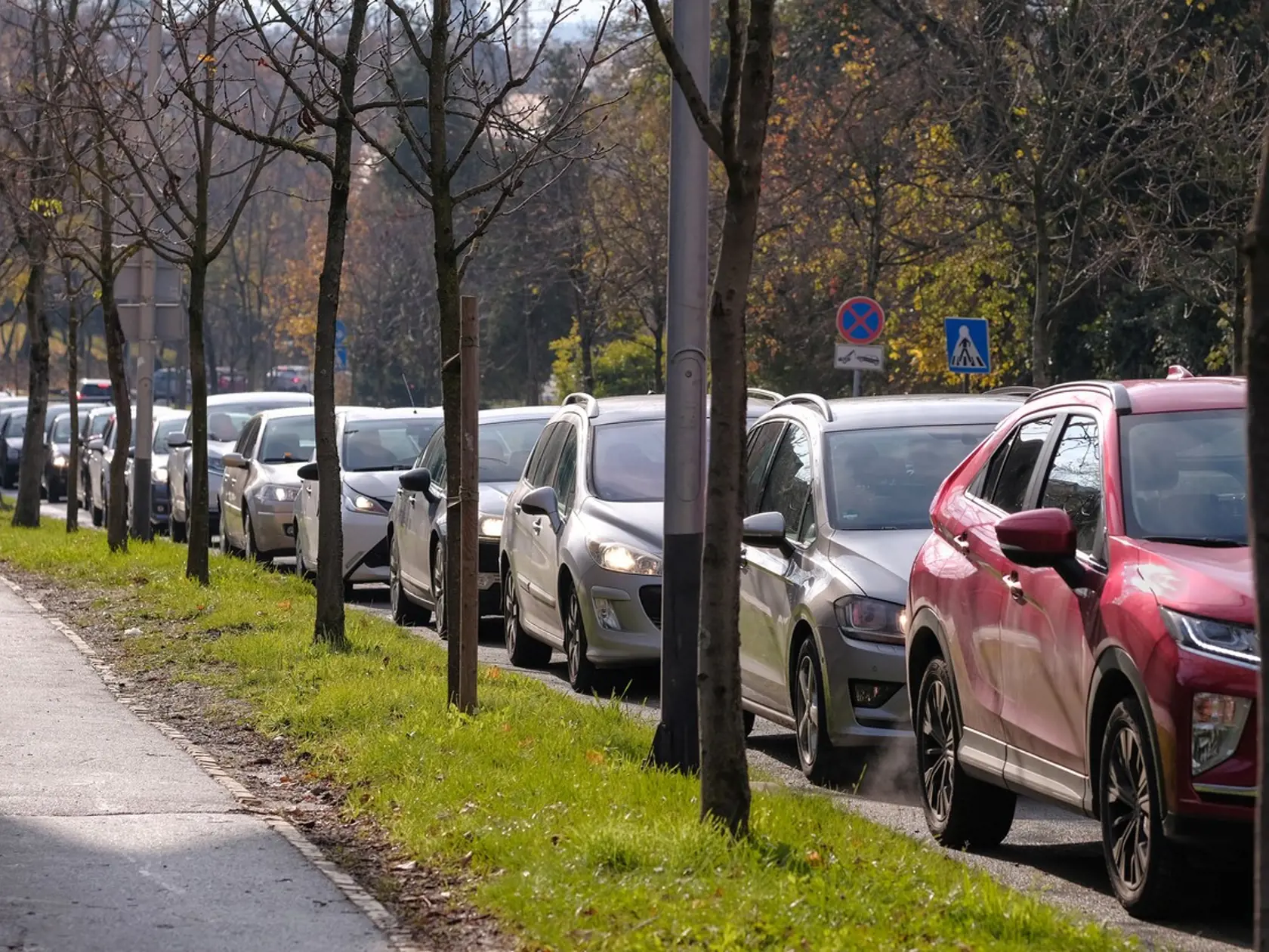 Na snímke testovanie na čierny kašeľ v Chorvátsku.