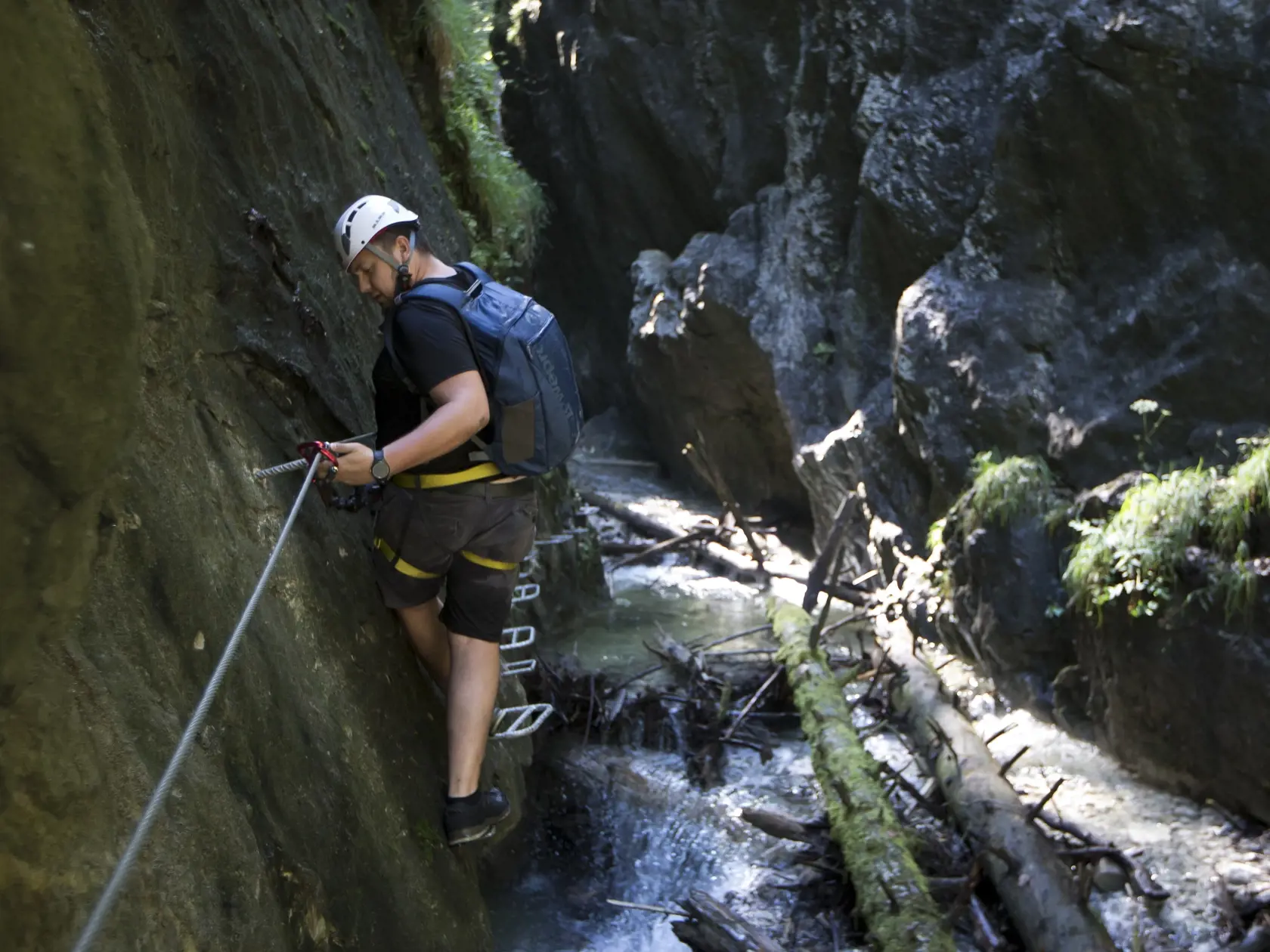 Slovensky raj - Ferrata Kyseľ.