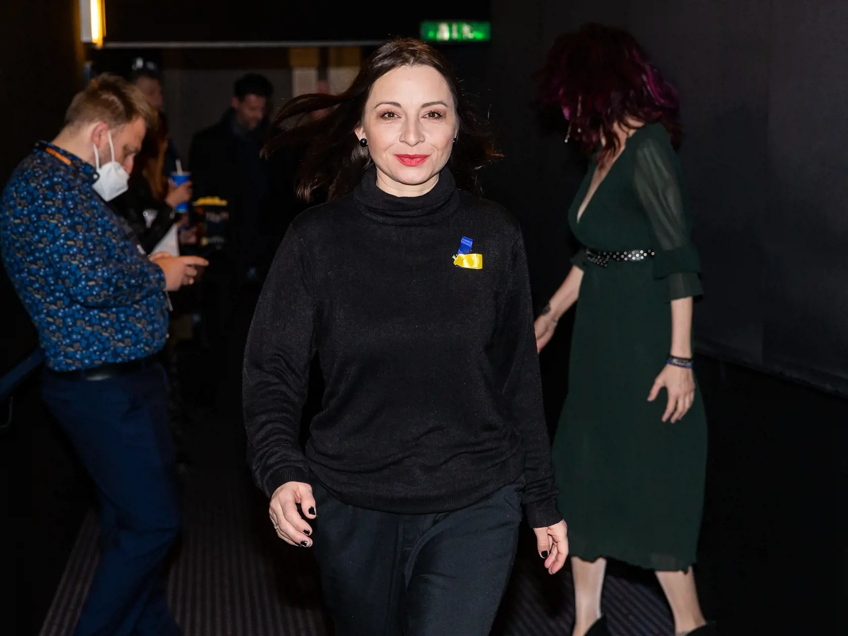 Premiéra slovenského seriálu "Ultimátum" v Bratislave. Na snímke Edita Koprivčević Borsová.