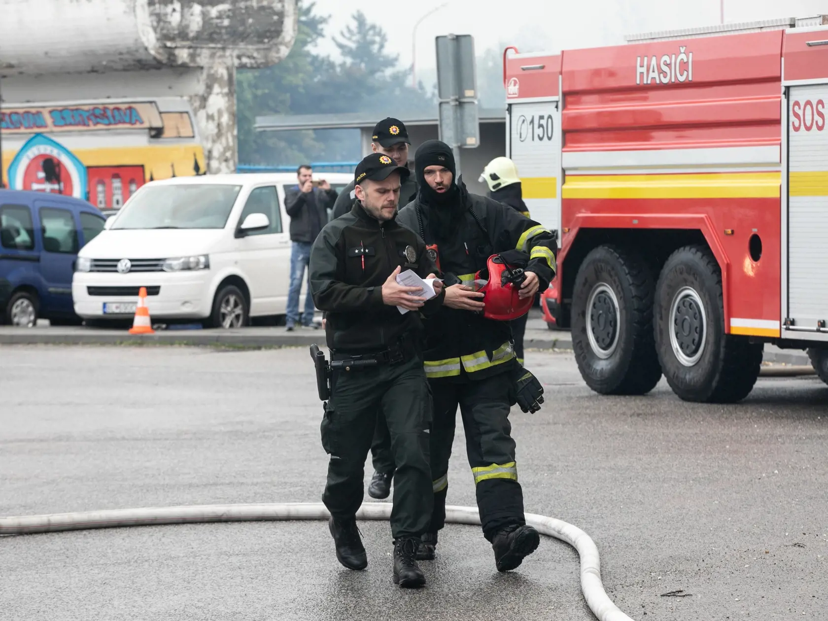 Hasiči momentálne zasahujú pri lesnom požiari v obci Hôrka, časti Kišovce, v okrese Poprad. (Ilustračná fotografia)