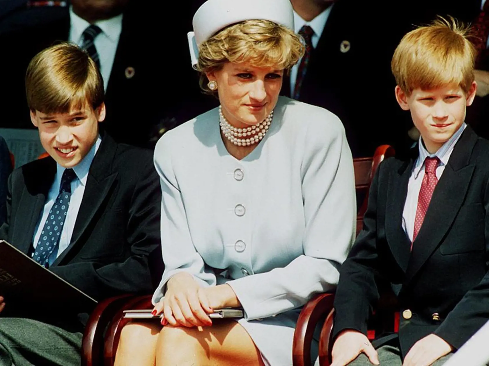 Diana s Williamom a Harrym.
