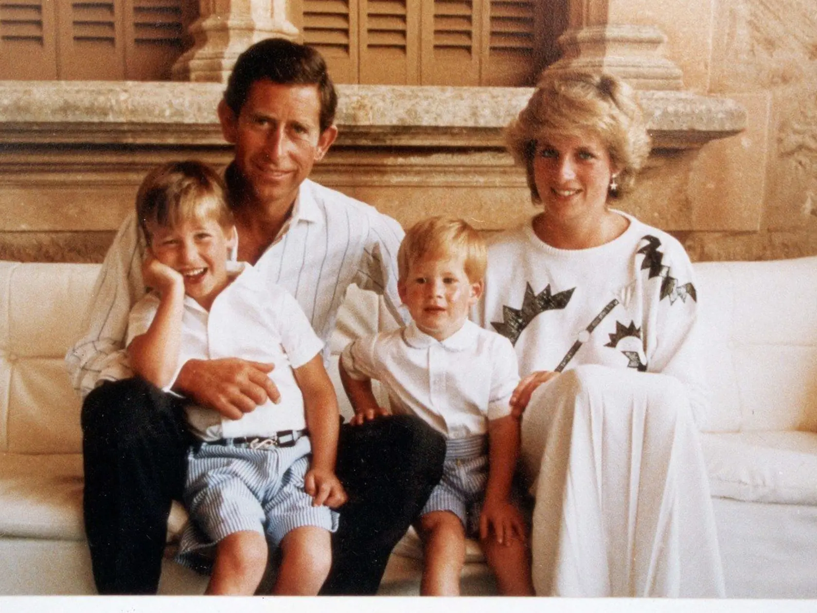 William, Charles, Harry a Diana