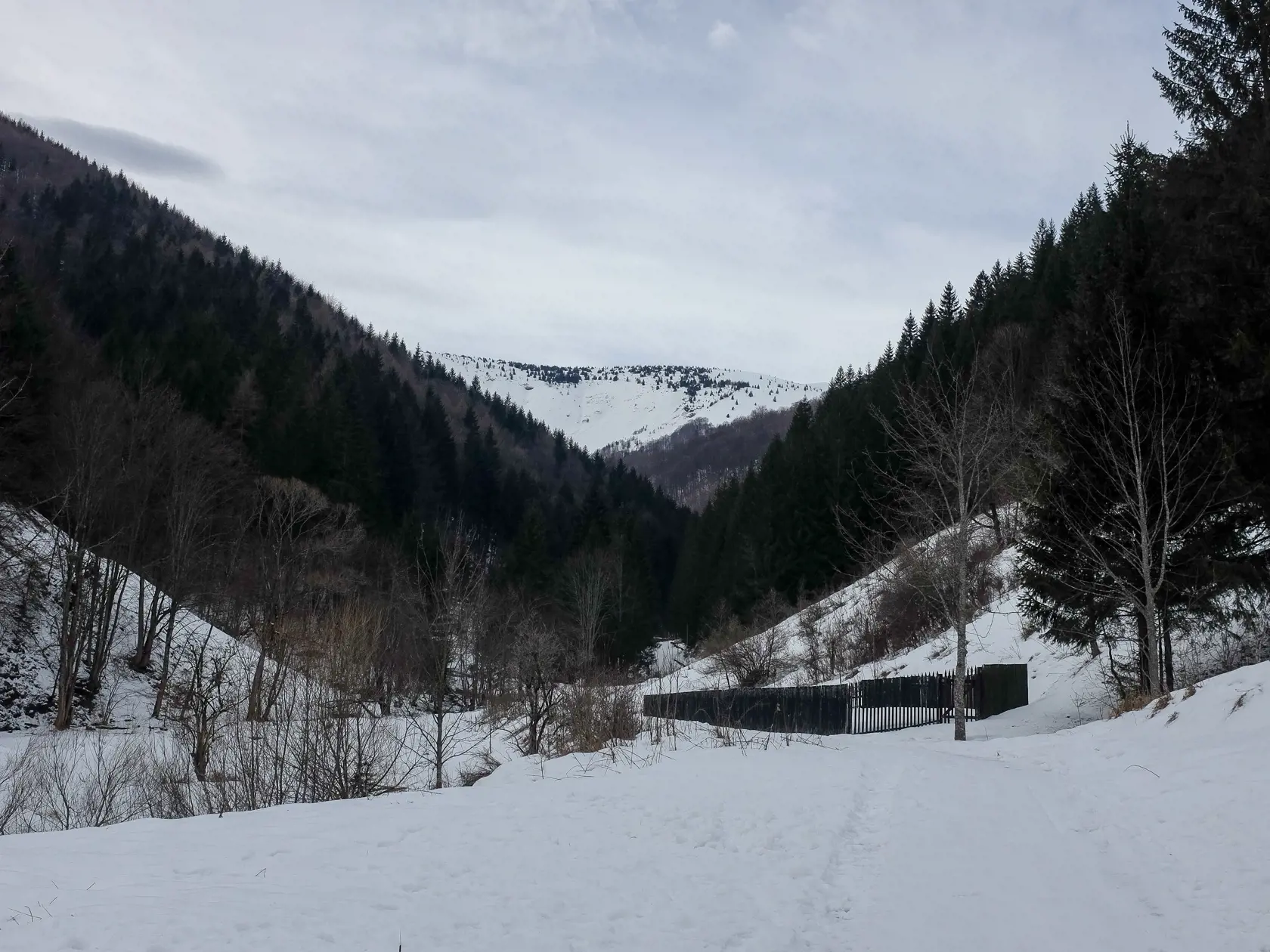 Miesto, kde sa pred sto rokmi zastavila ničivá lavína.