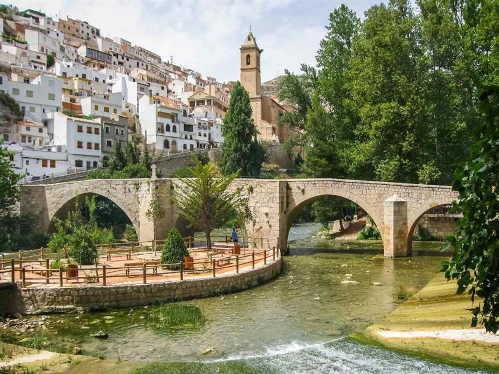 Alcala del Jucar, Kastília.-La Mancha.