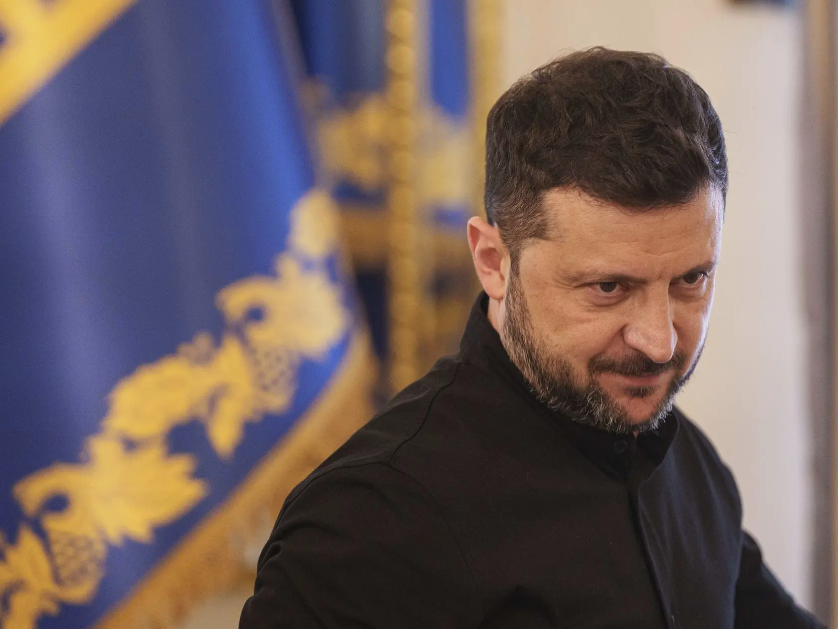 Ukrajinský prezident Volodymyr Zelenskyj.
