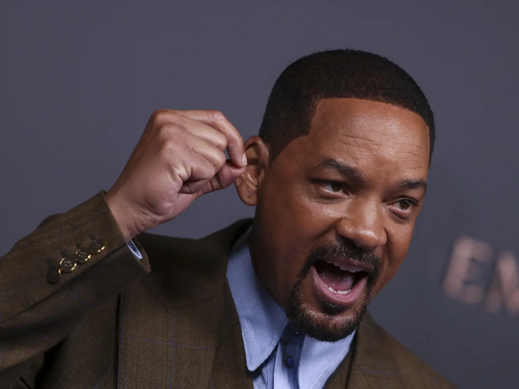 EBE 37 Londýn - Na snímke americký herec Will Smith (postava otroka Petra)  prichádza na premiéru historickej drámy Emancipation v Londýne 2. decembra 2022. FOTO TASR/AP


Will Smith poses for photographers upon arrival for the premiere of the film 'Emancipation' in London, Friday, Dec. 2, 2022. (Photo by Vianney Le Caer/Invision/AP)
