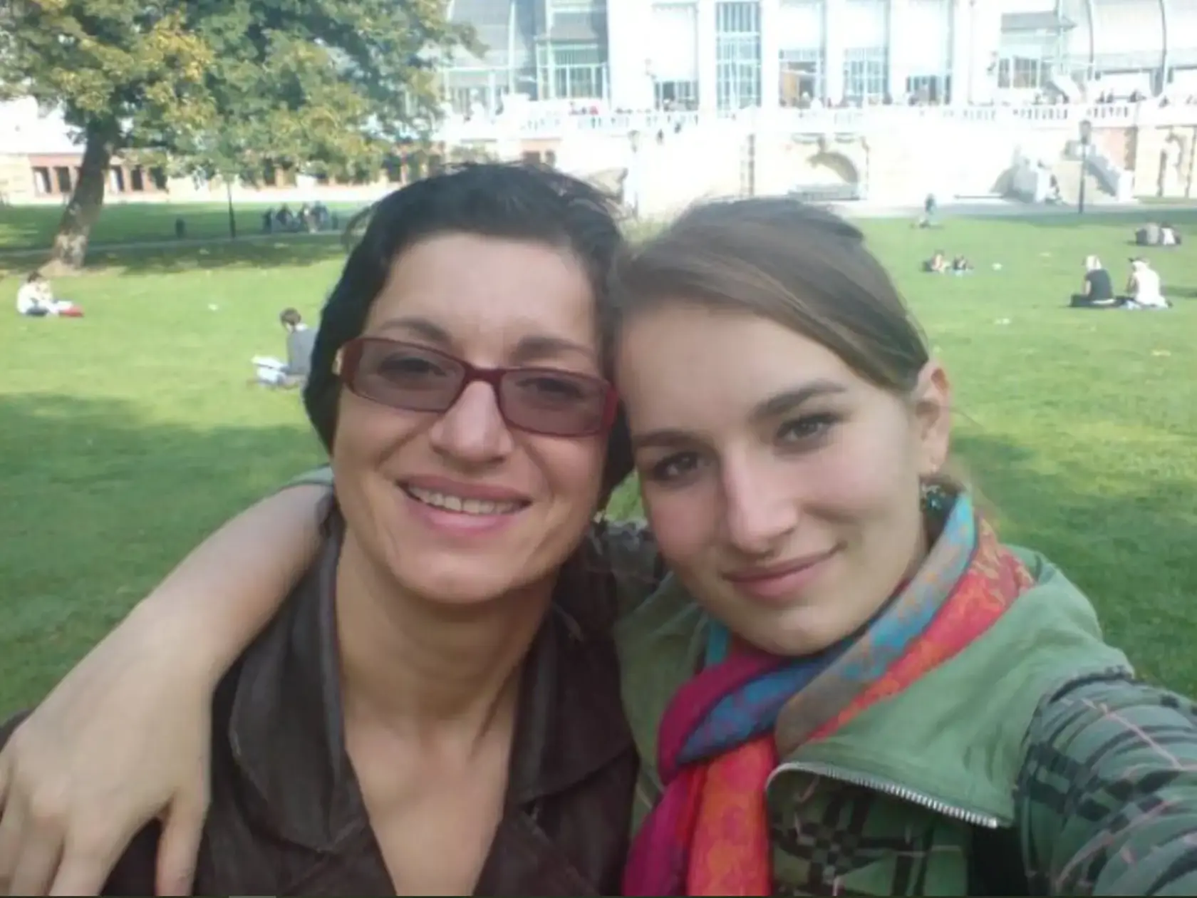 Judita Hansman s dcérou Rebekou.