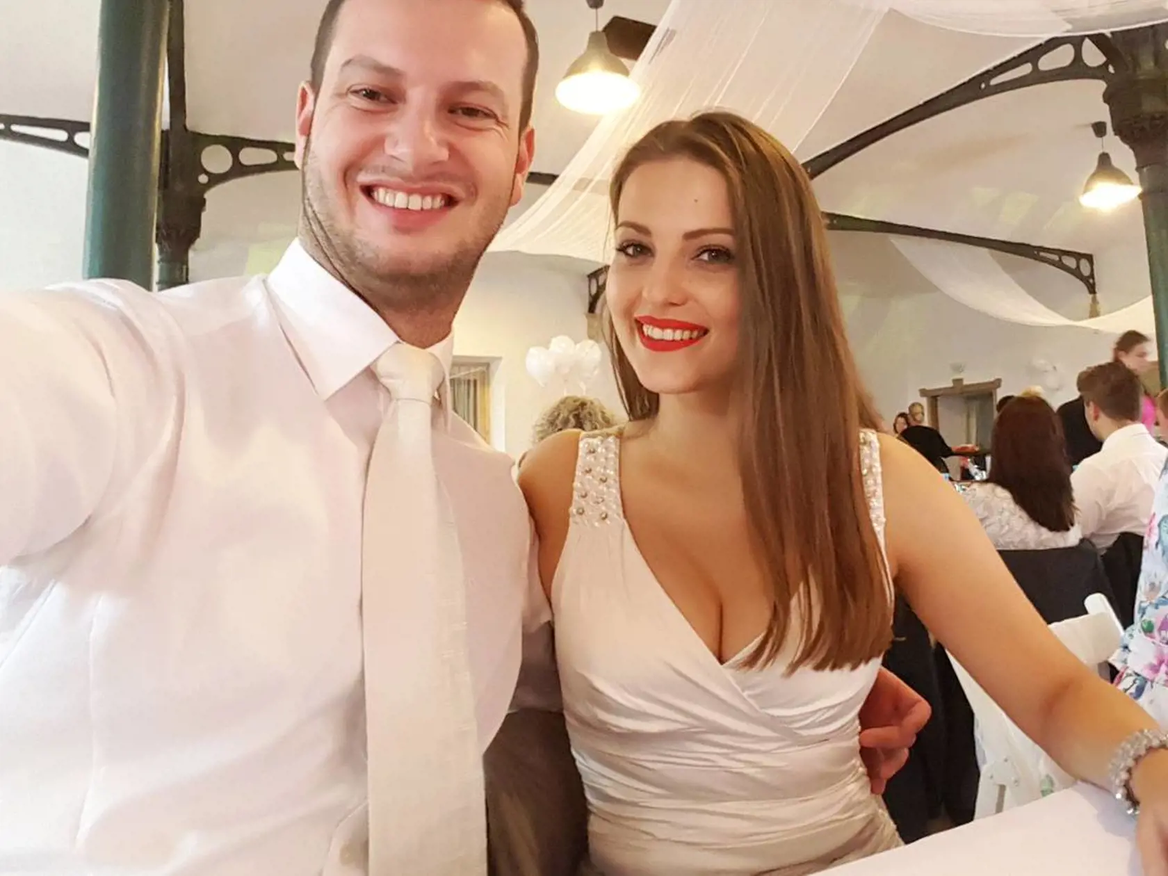 Martina Zábranská s expartnerom. Dvojica sa mala brať, no napokon sa rozišli.