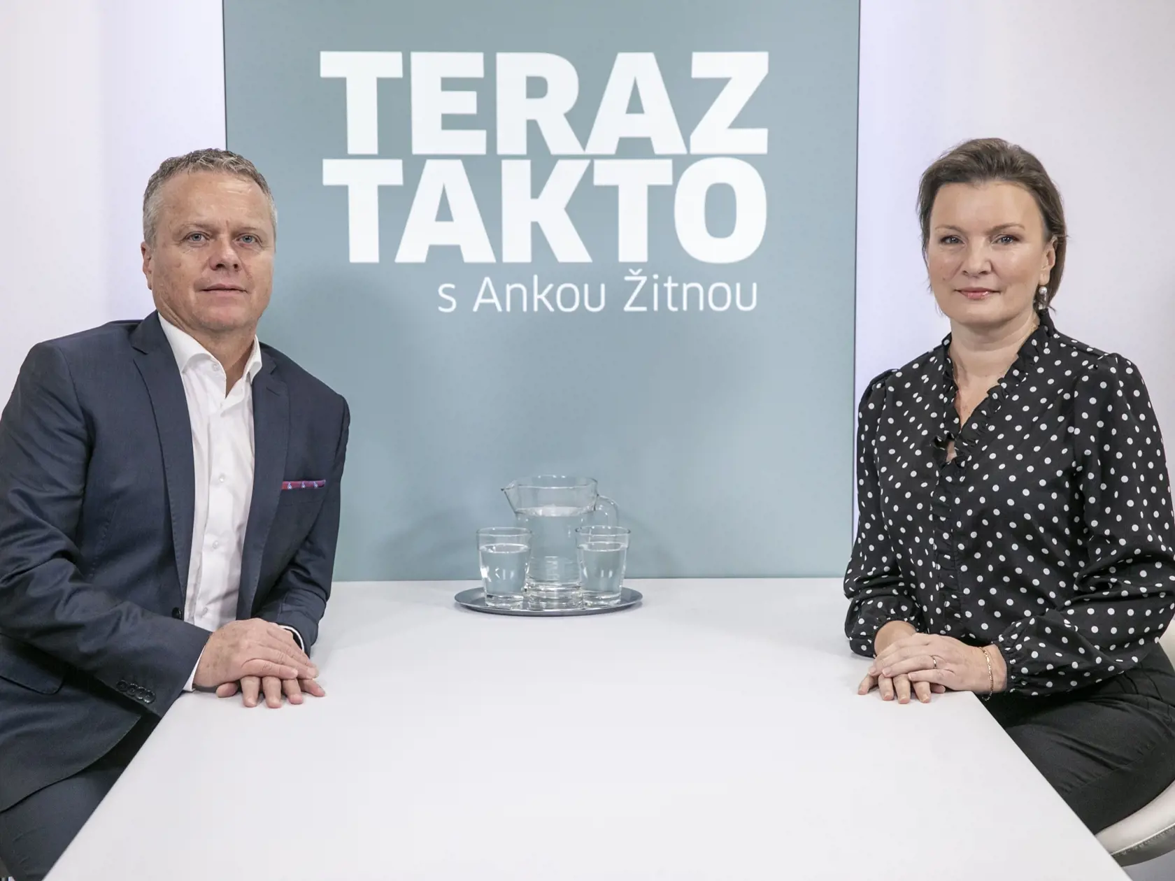 Diskusná relácia "Teraz Takto s Ankou Žitnou", ktorej hosťom bol  predseda Najvyššieho kontrolného úradu SR Ľubomír Andrassy.