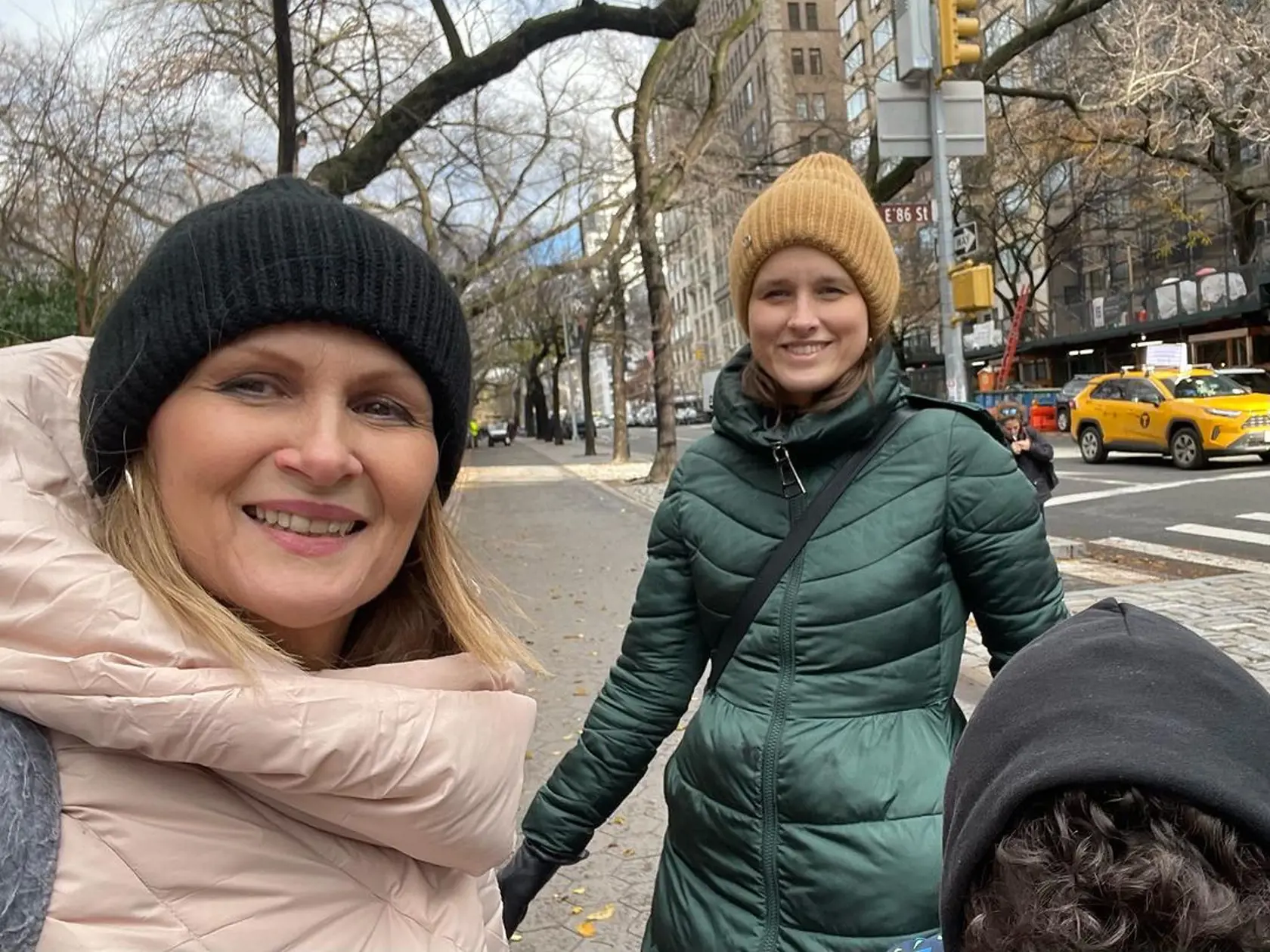 Katarína Brychtová s dcérou v New Yorku