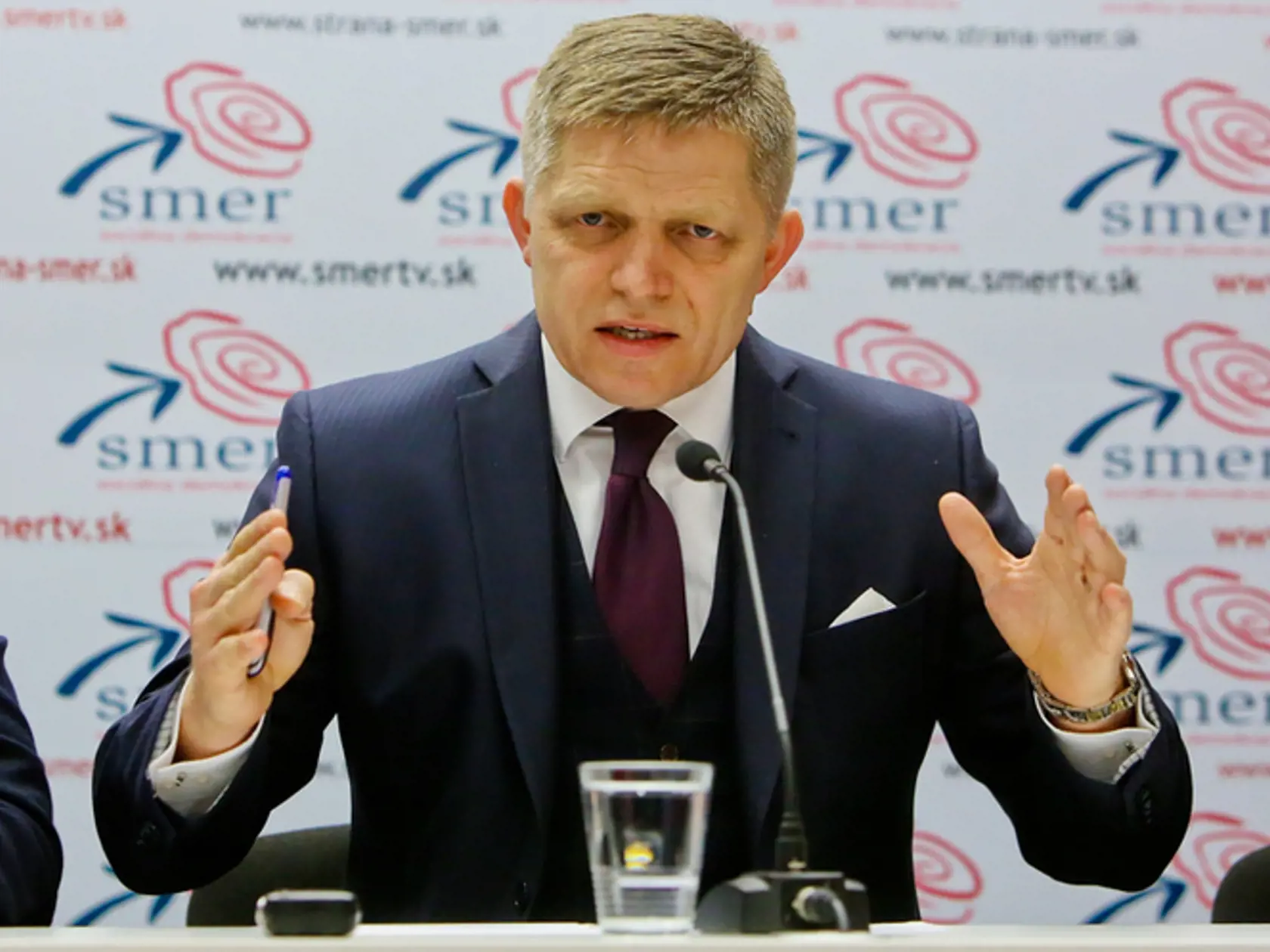 Robert Fico vyhlásil, že pitná voda zo Slovenska sa musí chrániť.