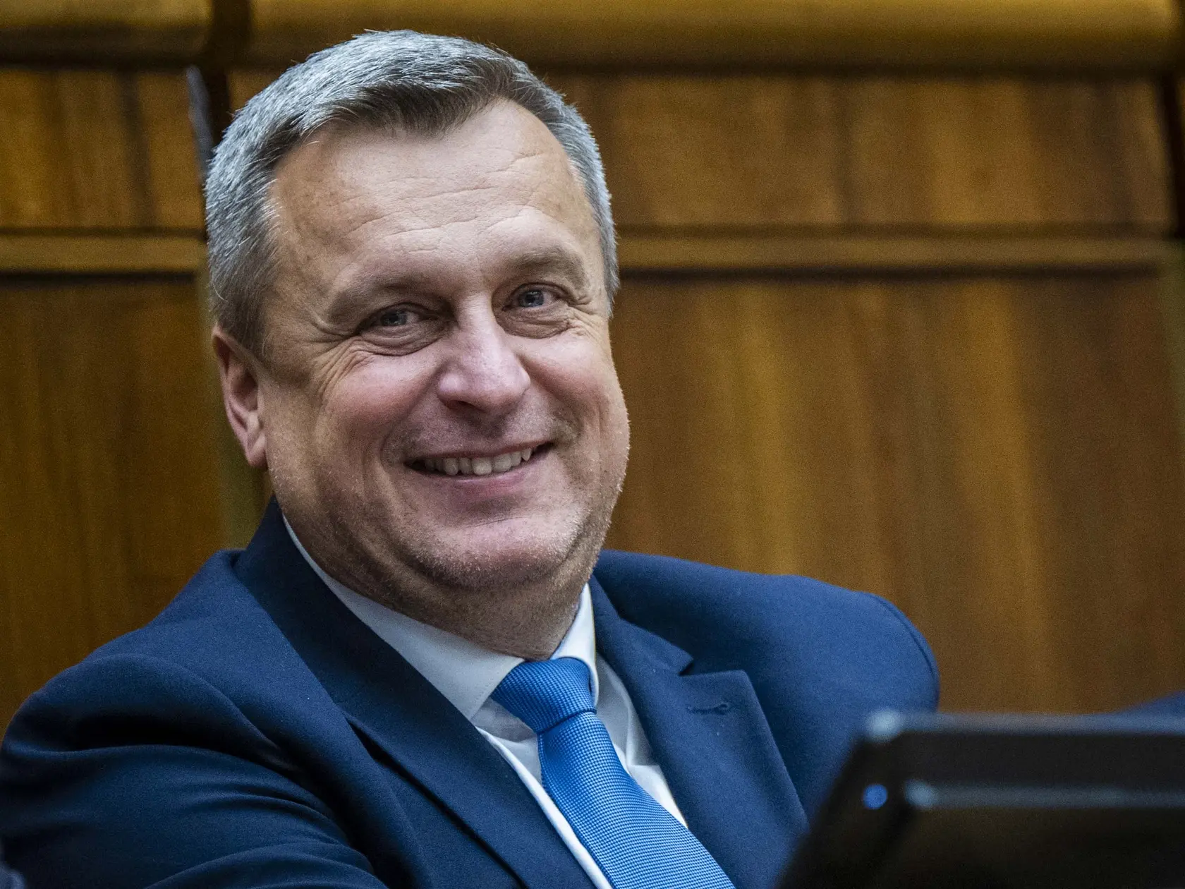 Na snímke podpredseda Národnej rady (NR) SR Andrej Danko (SNS) počas rokovania 33. schôdze NR SR 1. apríla 2025 v Bratislave. 
