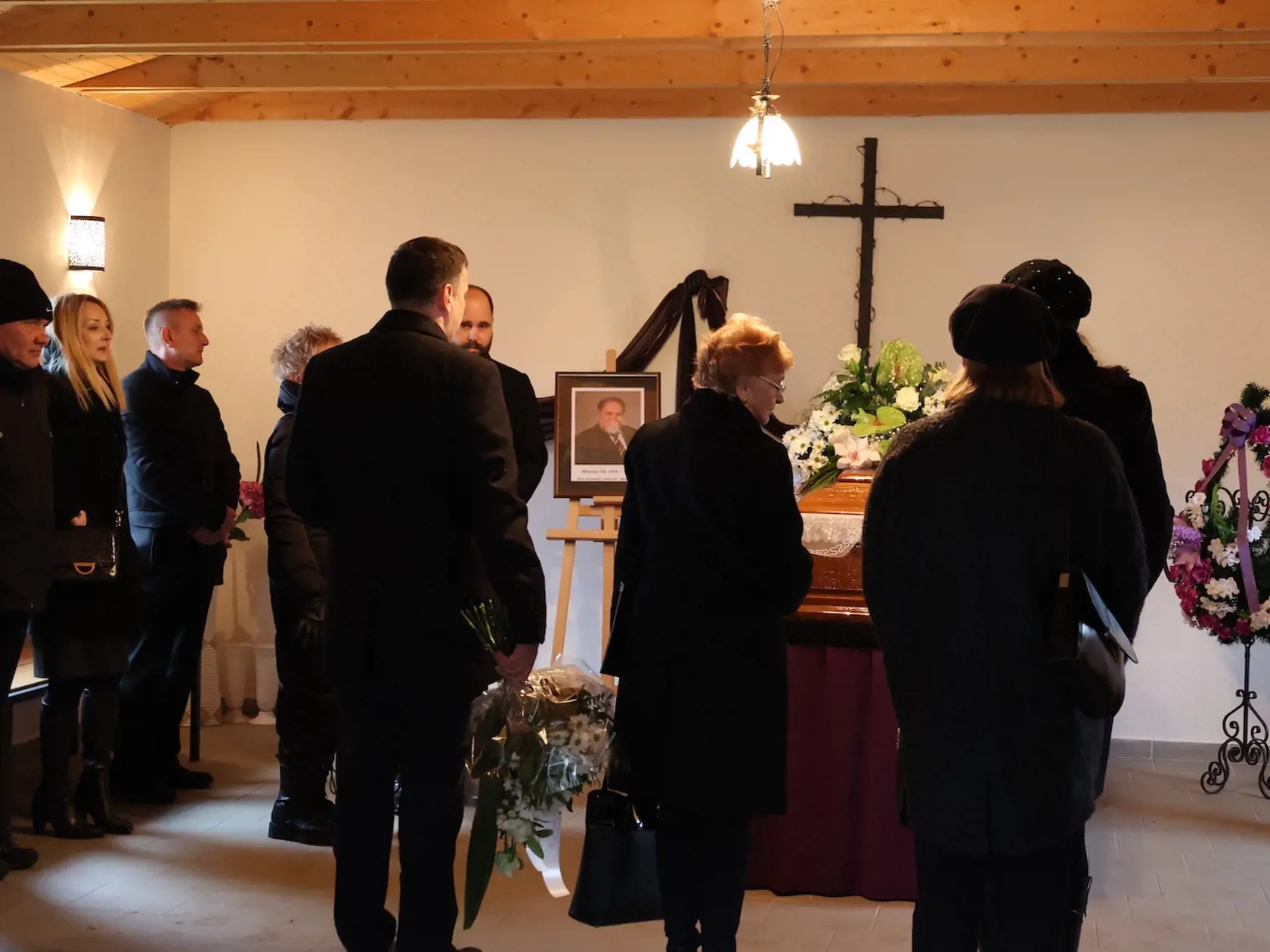 Pohreb Miroslava Číža sa uskutočnil vo štvrtok (5.1.) v obci Štiavnické Bane.