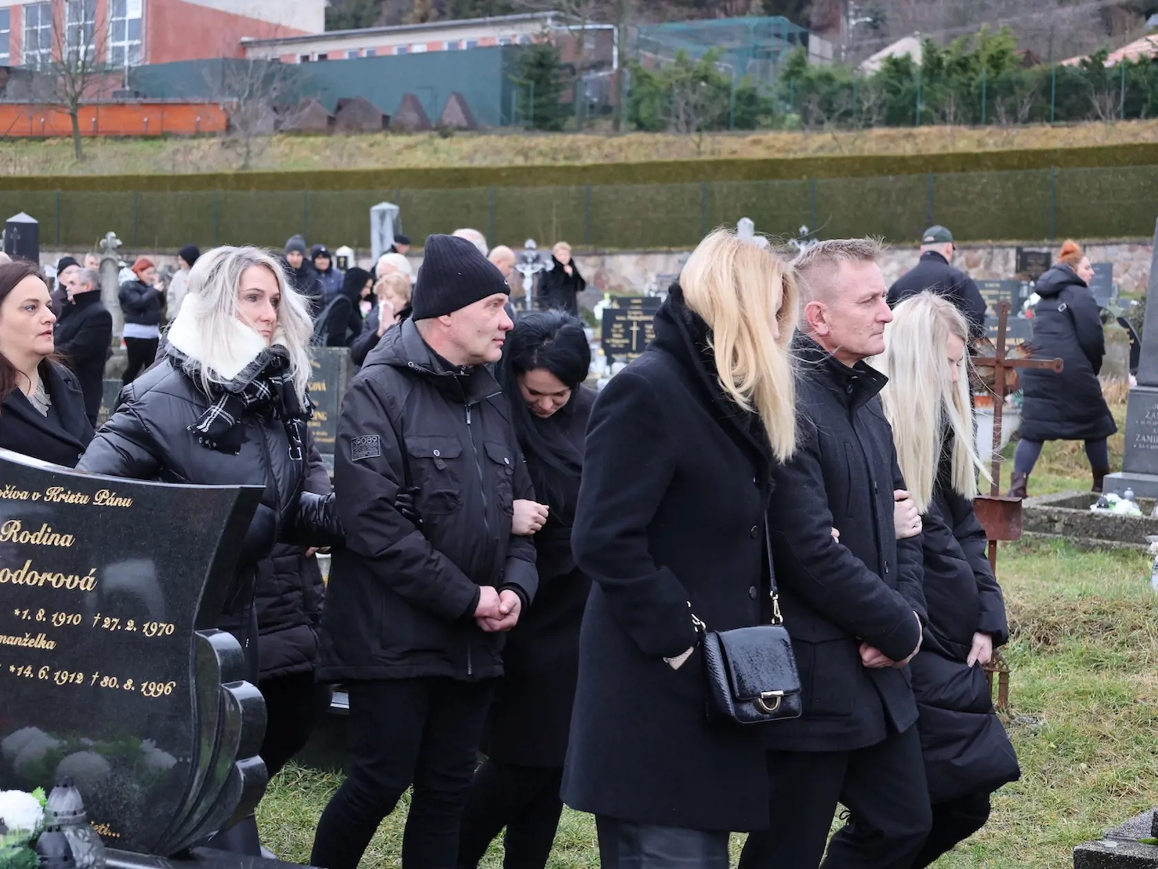 Pohreb Miroslava Číža - 5.1. 2023 Štiavnické Bane