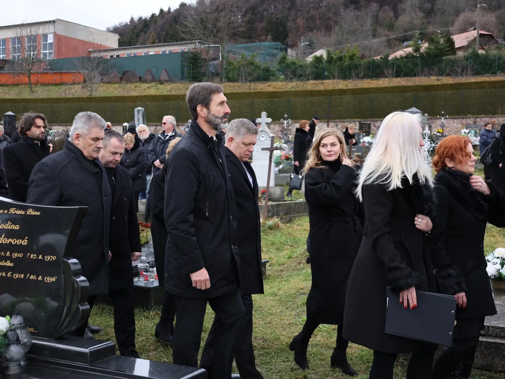 Pohreb Miroslava Číža - 5.1. 2023 Štiavnické Bane