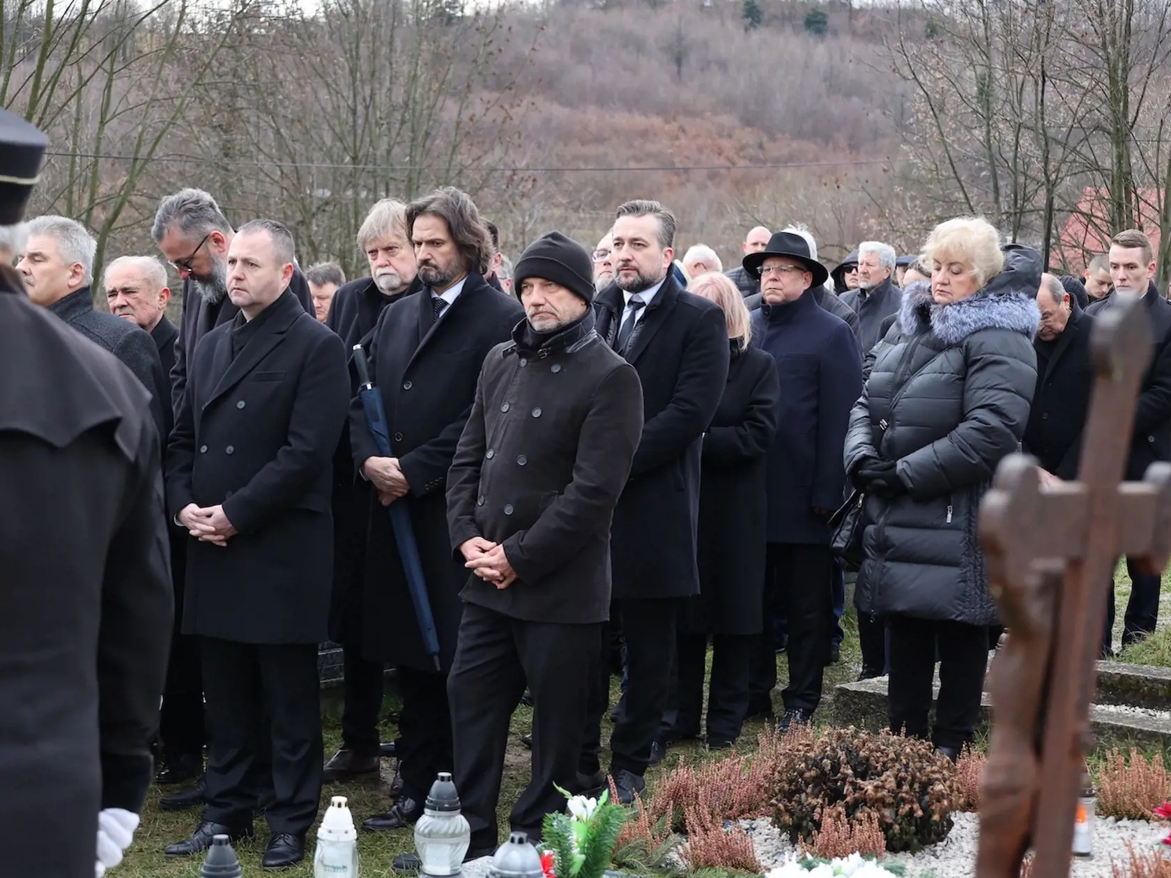 Pohreb Miroslava Číža - 5.1. 2023 Štiavnické Bane