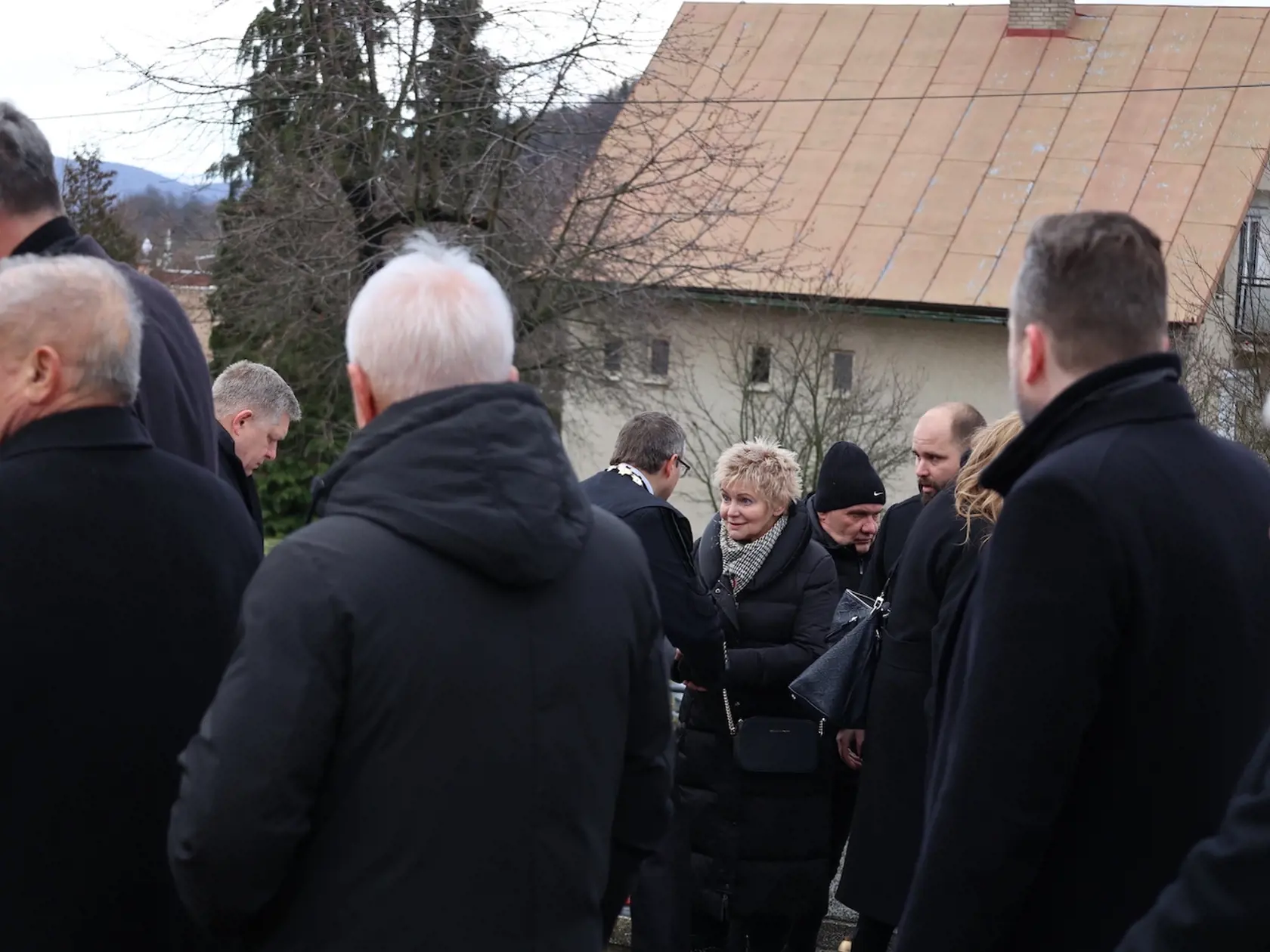 Pohreb Miroslava Číža - 5.1. 2023 Štiavnické Bane