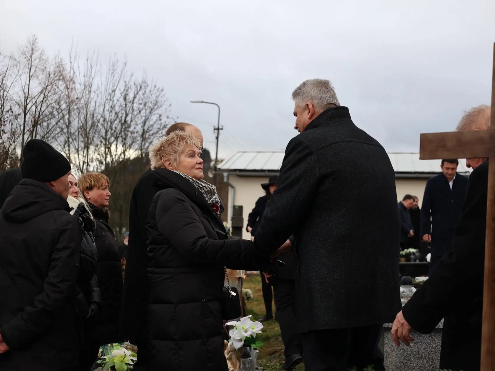 Pohreb Miroslava Číža - 5.1. 2023 Štiavnické Bane