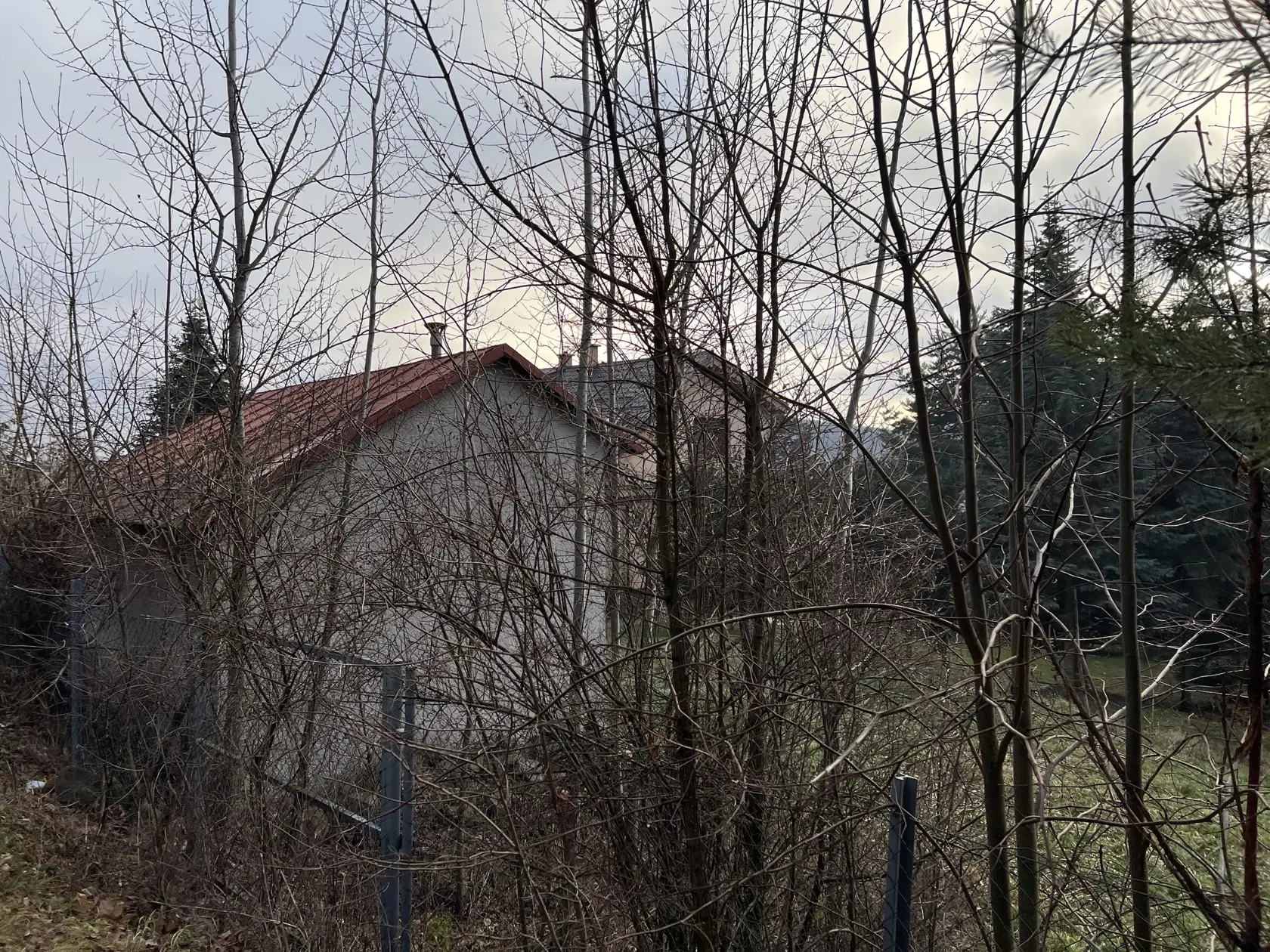 Túto nehnuteľnosť, ktorá je zašitá za zvonicou v centre dediny, zdedil Číž po rodičoch.