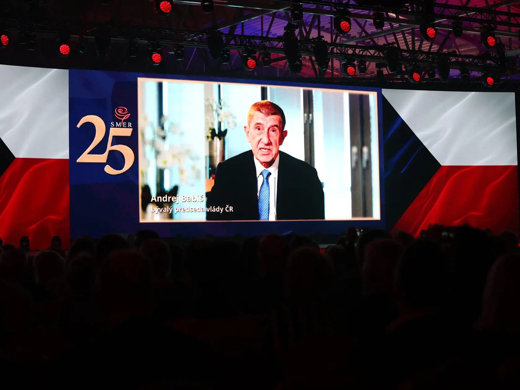 Video príhovor mal aj bývalý premiér Česka Andrej Babiš.