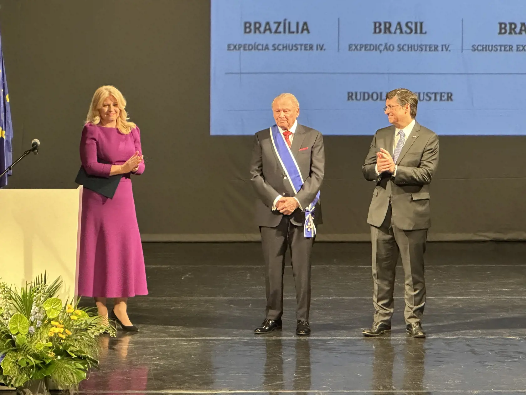 Zuzana Čaputová nám priznala, že sa teší každému stretnutiu s Rudolfom Schusterom.