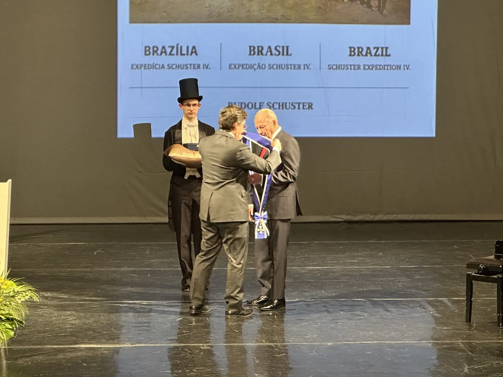 Brazílsky veľvyslanec Gabriel Boff Moreira a Schuster.