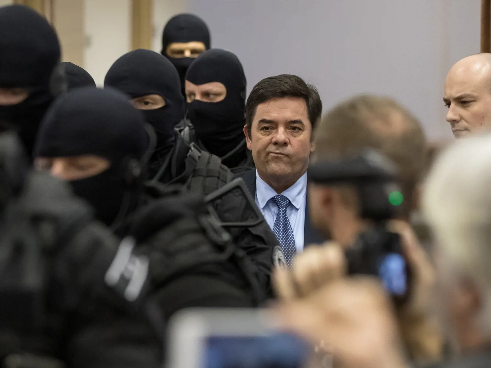 Druhé pojednávanie na Špecializovanom trestnom súde v Pezinku vo veci vraždy investigatívneho novinára Jána Kuciaka a jeho snúbenice Martiny Kušnírovej. Na snímke je Marián Kočner.