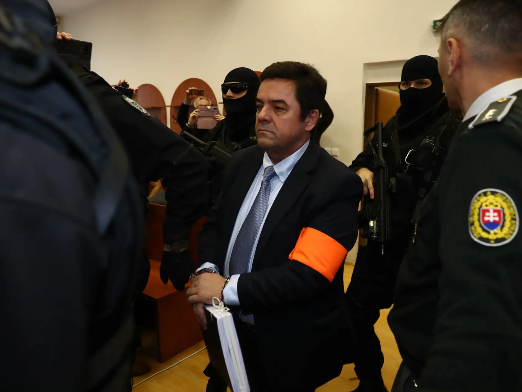 Marian Kočner na pojednávaní v kauze vraždy Jána Kuciaka a Martiny Kušnírovej.