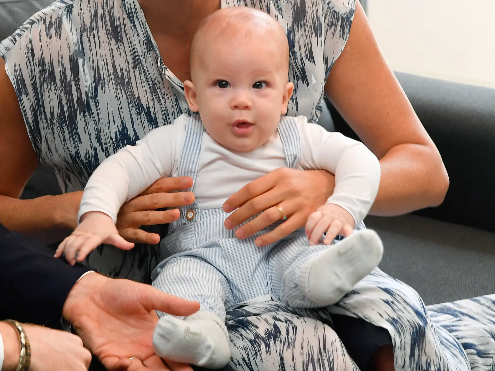 Harry, Archie a Meghan na návšteve Afriky