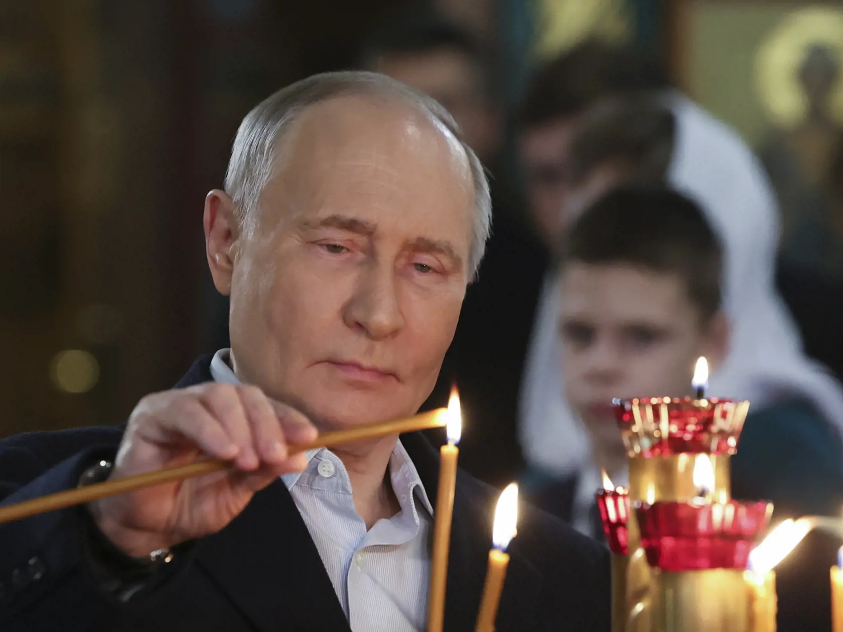 Ruský prezident Vladimir Putin.