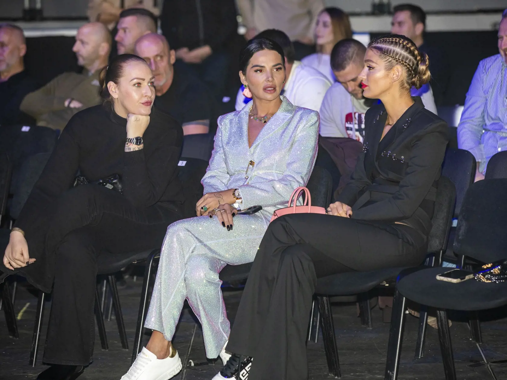  Na snímke je turnaj Fight Night Challenge na štadióne Ondreja Nepelu v Bratislave.
Zuzana Plačková a Jasmína Alegič