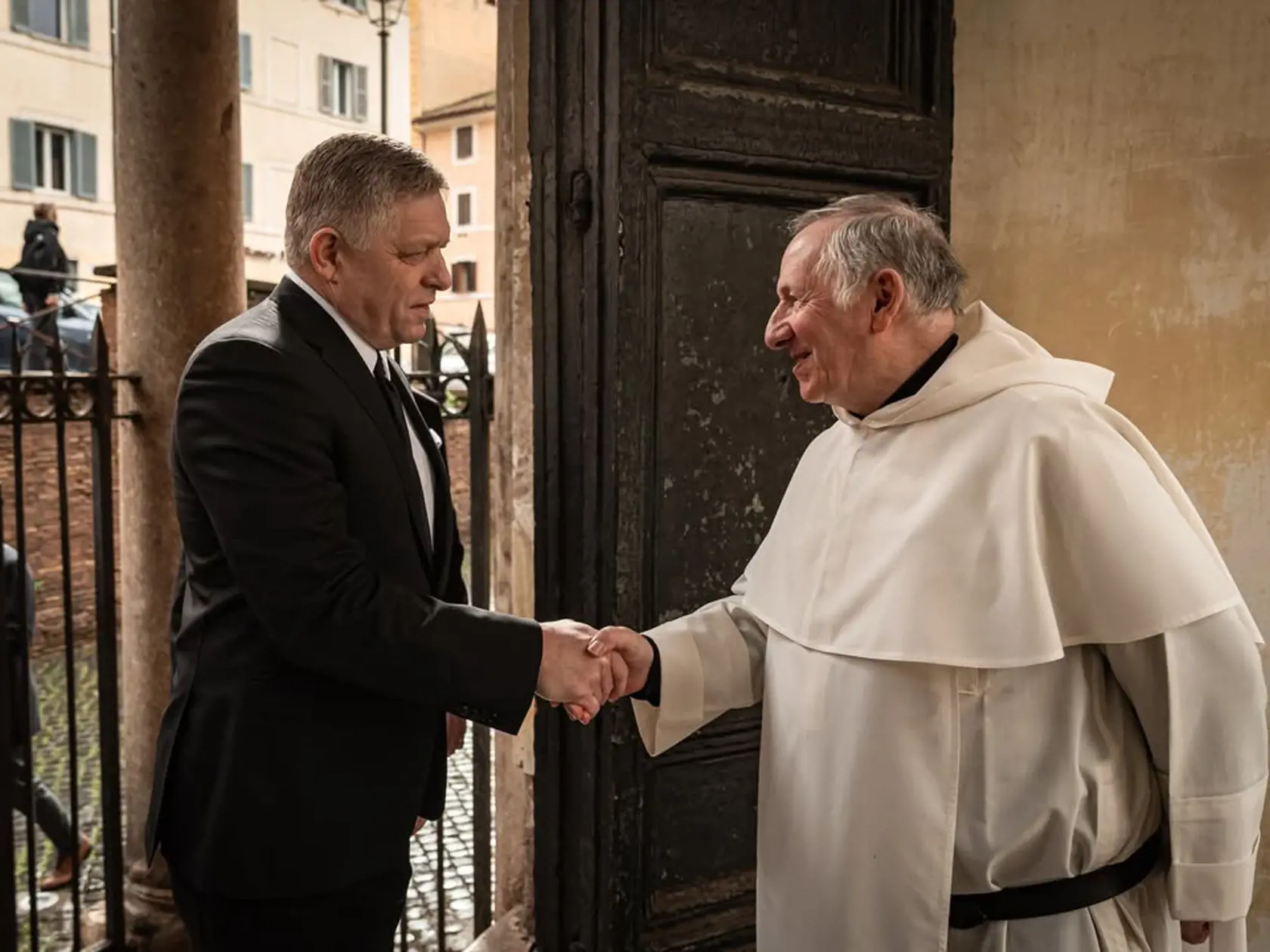 Premiér Robert Fico bol na návšteve vo Vatikáne. 