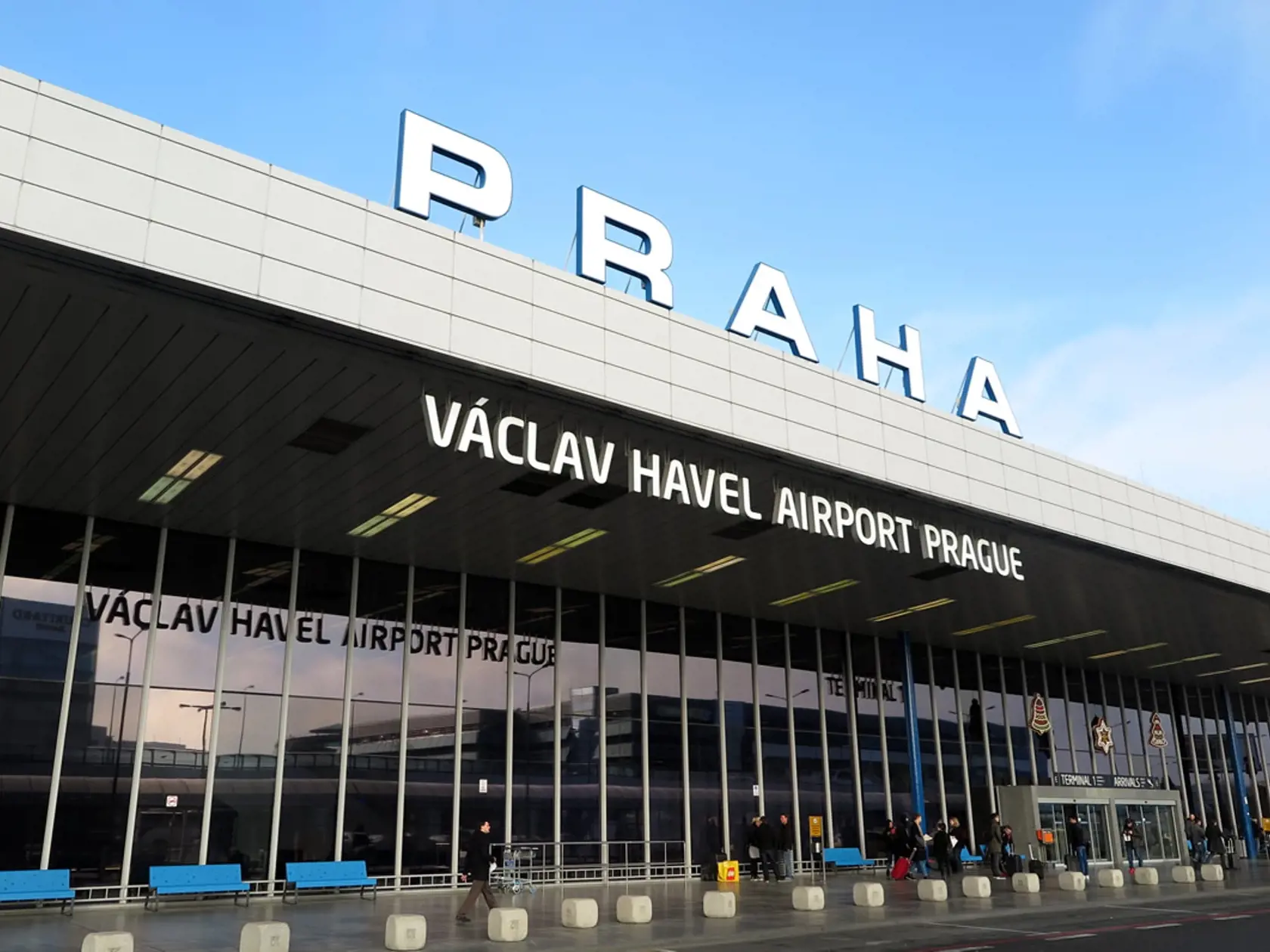 Na snímke Letisko Václava Havla v Prahe