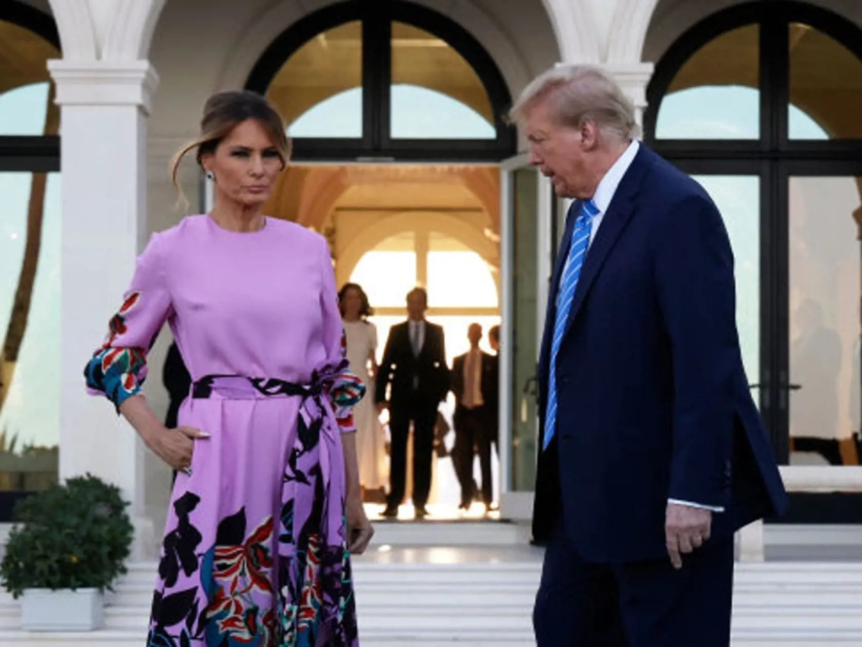 Melania sa netvári, že by ju to s Donaldom bavilo.