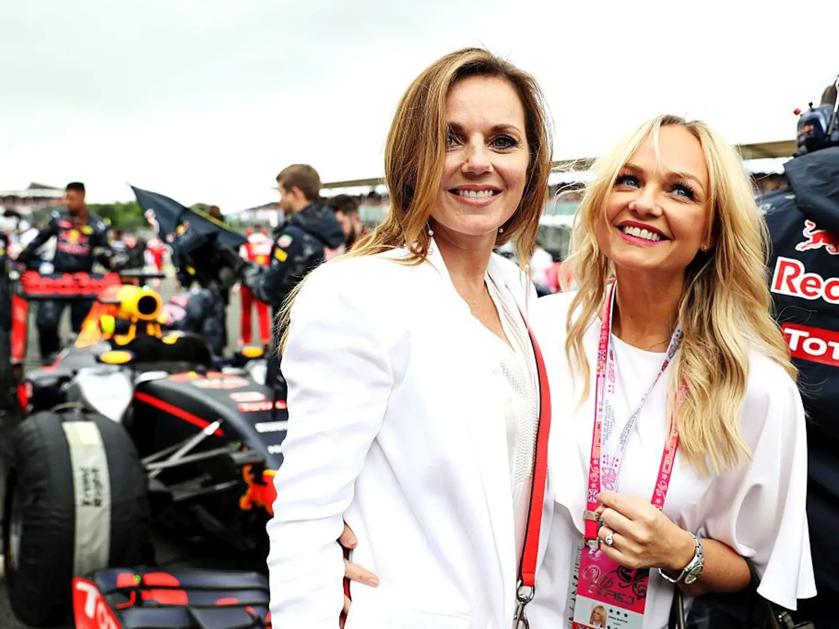 Geri Halliwell bola častým hosťom na F1.