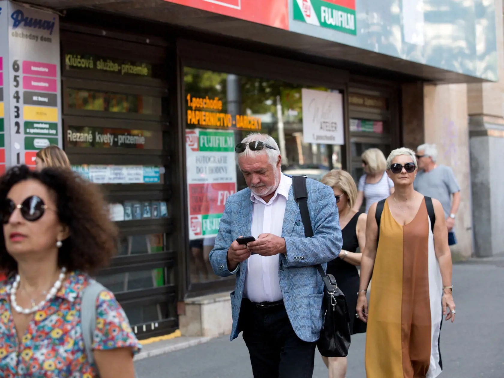 Náš fotograf zachytil Chudovského len pár minút potom, ako sa správu o svojom konci dozvedel. 

