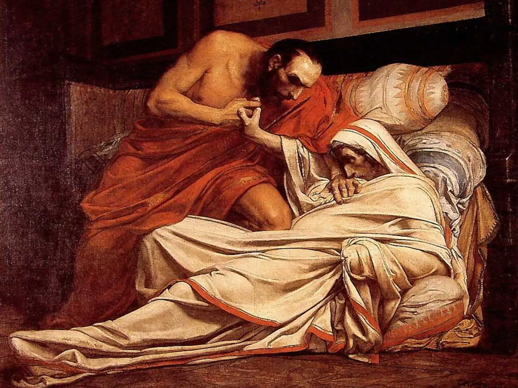 Smrť Tiberiova, Jean-Paul Laurens