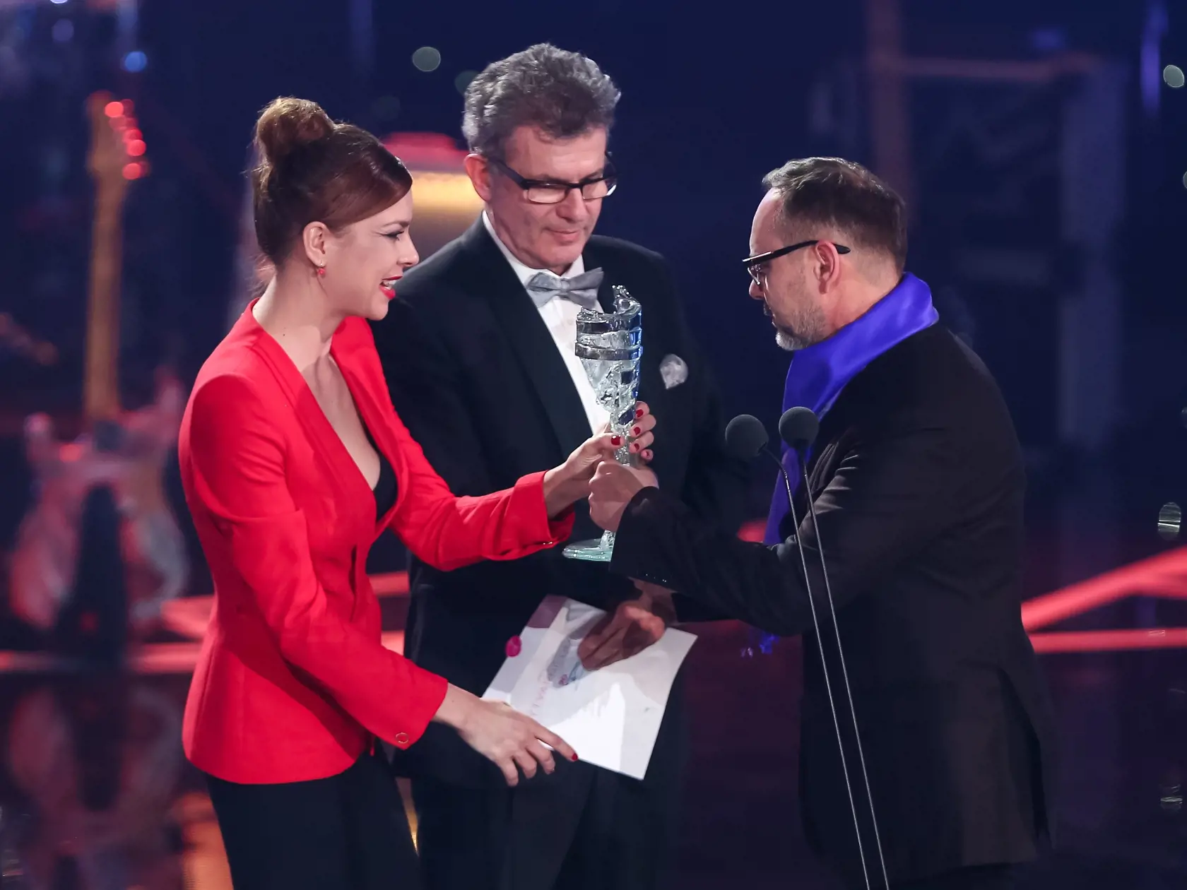 Galavecer k udelovaniu oceneni Kristalove Kridlo 2017 s naslednym rautom v novej budove Slovenskeho Narodneho divadla v Bratislave