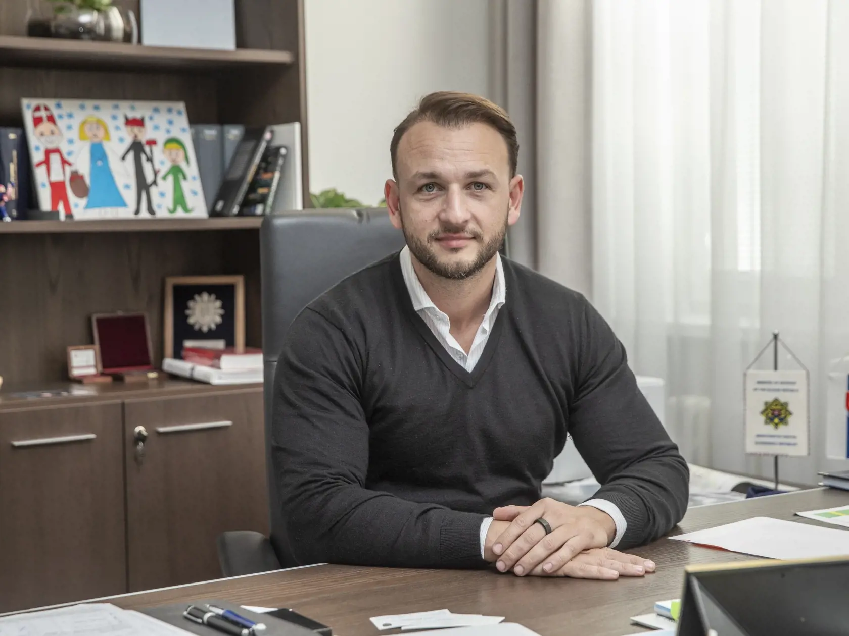 Na snímke je slovenský právnik a politik Matúš Šutaj Eštok, ktorý je ministrom vnútra v štvrtej vláde Roberta Fica.