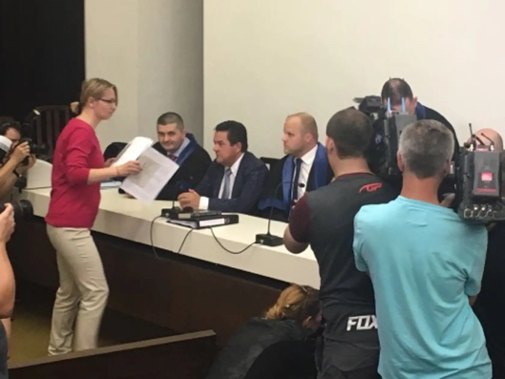 Podnikateľ Marian Kočner na Najvyššom súde so svojimi obhajcami 
