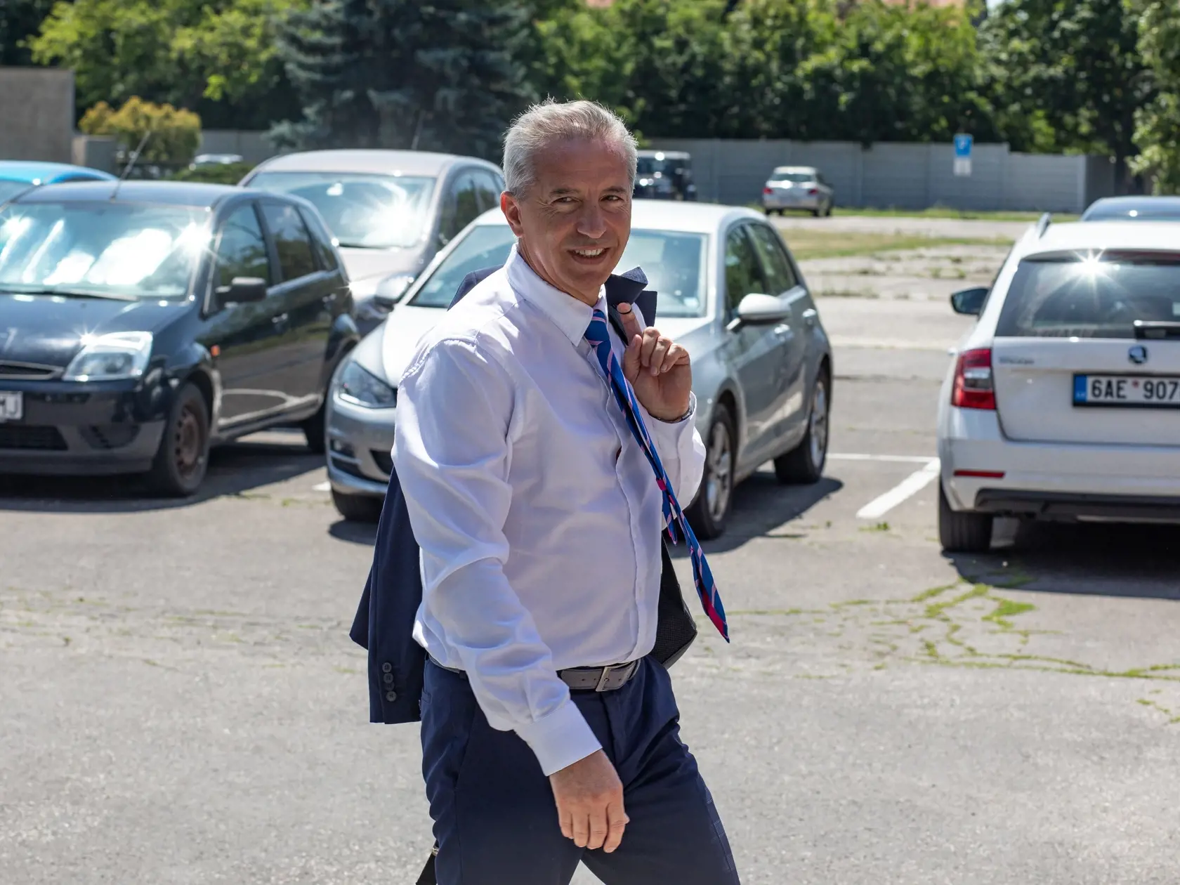 Špecializovaný trestný súd v Pezinku v prípade falšovania zmeniek. Na fotke: Václav Mika