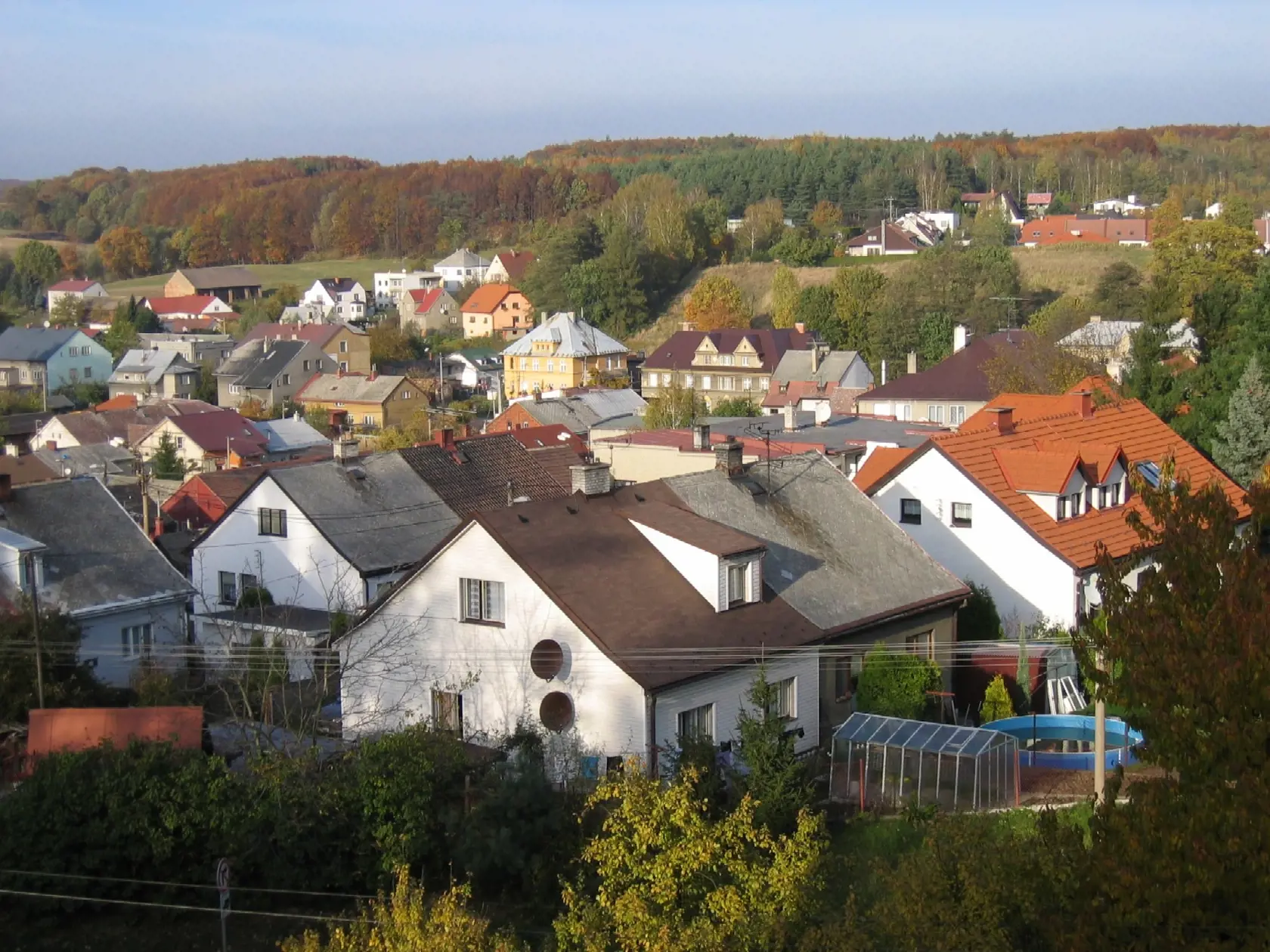 Bývalá obec Petřkovice, dnes mestská časť Ostravy.