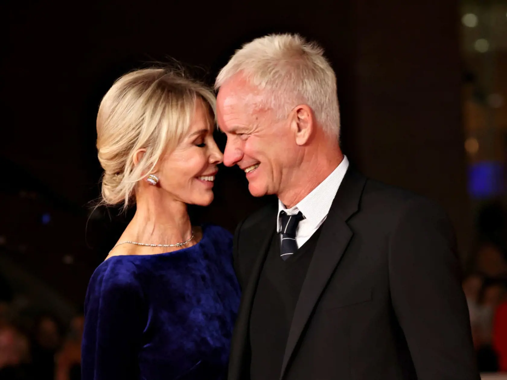 Sting a jeho manželka Trudie Styler pôsobili zamilovane aj po 30 rokoch.