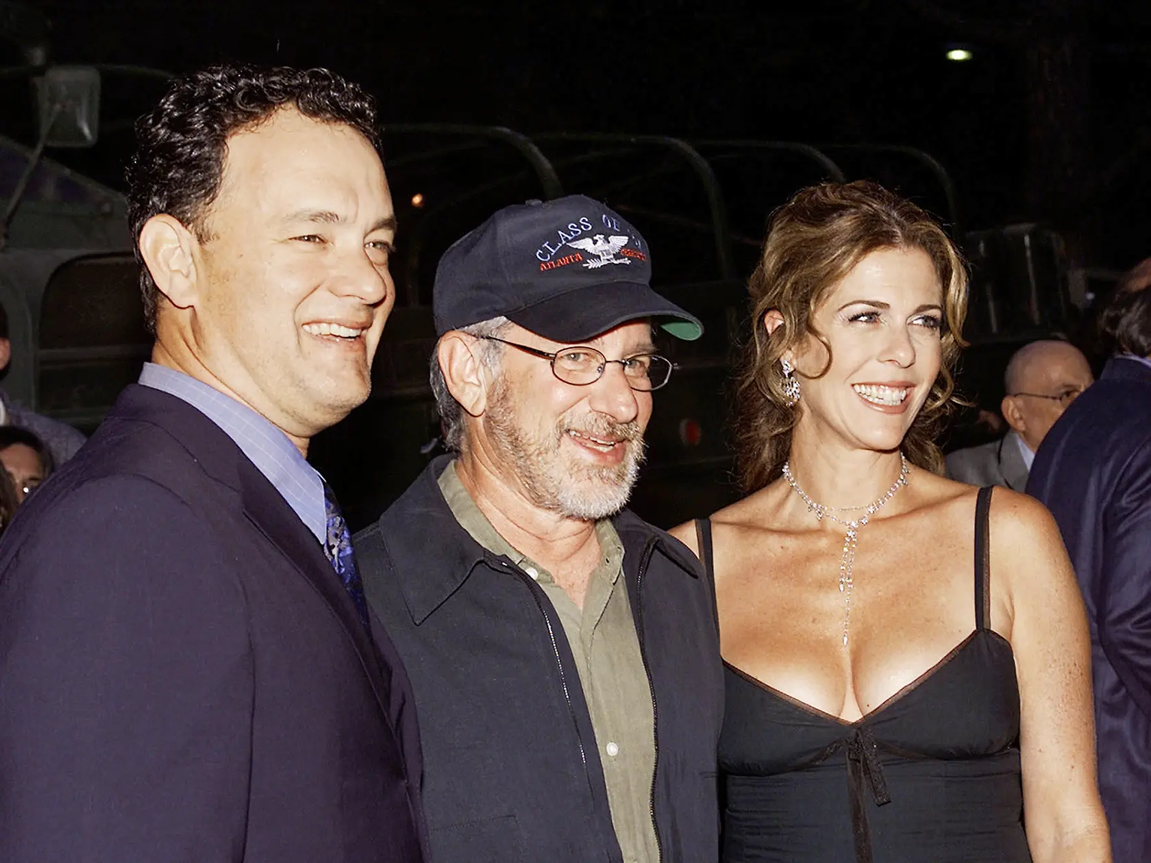 Band of Brothers Premiere: Rita a Tom s ich slávnym priateľom, Stevenom Spielbergom
