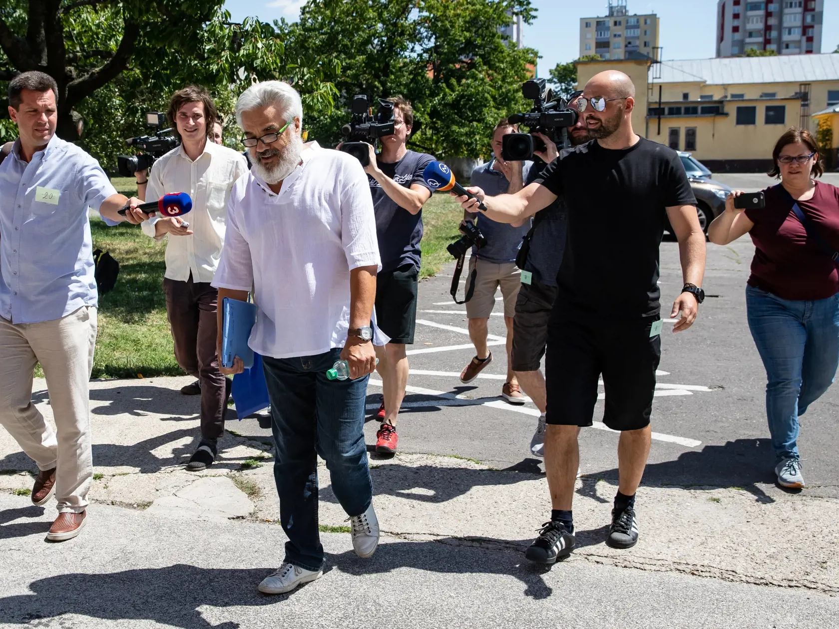 Špecializovaný trestný súd v Pezinku v prípare zmeniek Rusko Kočner. Na fotke: Štefan Ágh